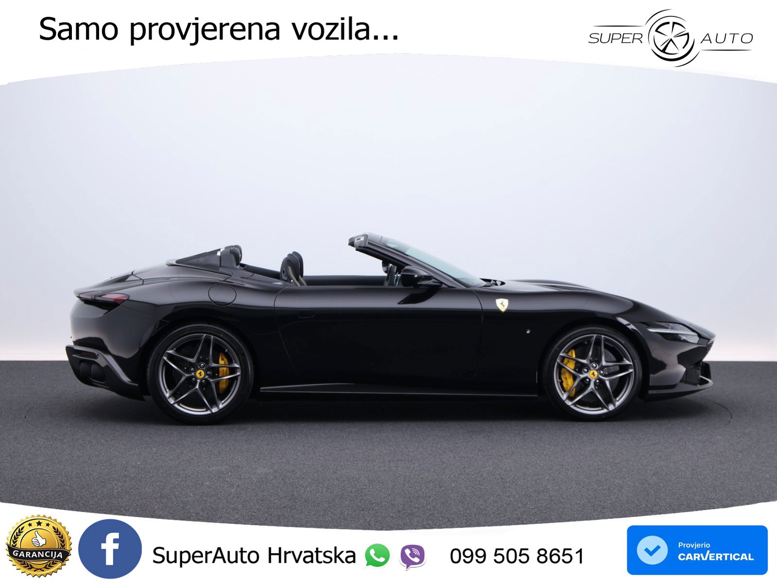 Ferrari Roma Spider 3.9 V8 (620 KS) F1 DCT LED+GR SJED+ACC