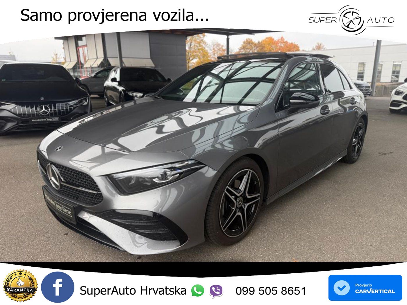 Mercedes-Benz A 180 7G-DCT LED+GR SJED+ACC