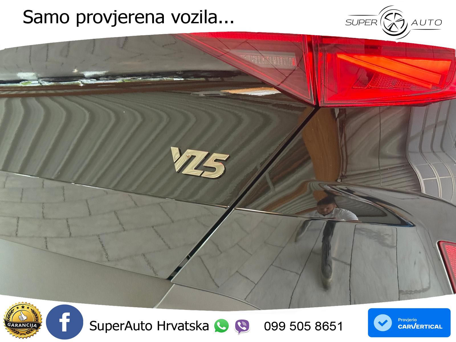 Cupra Formentor VZ5 2.5 TSI (390 KS) 4Drive DSG MATRIX+GR SJED+KAM