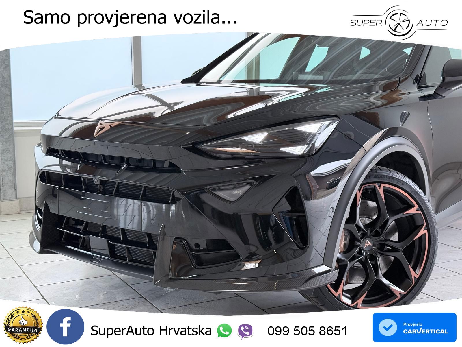 Cupra Formentor VZ5 2.5 TSI (390 KS) 4Drive DSG MATRIX+GR SJED+KAM