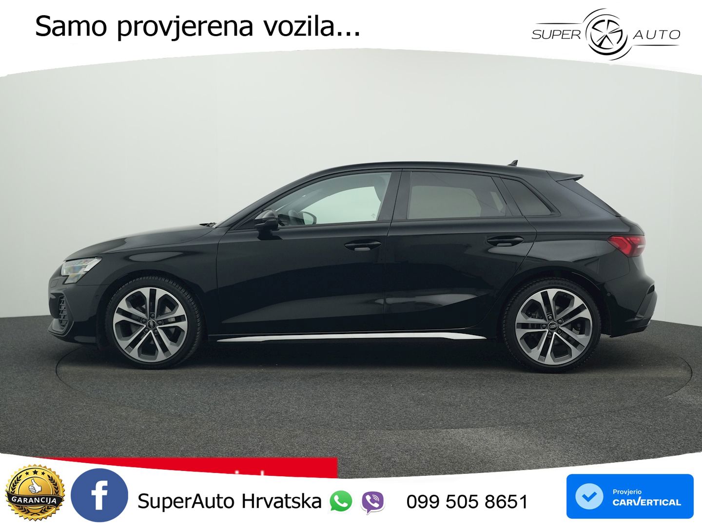 Audi A3 35 TDI (150 KS) S tronic 2x S line LED+GR SJED+ACC