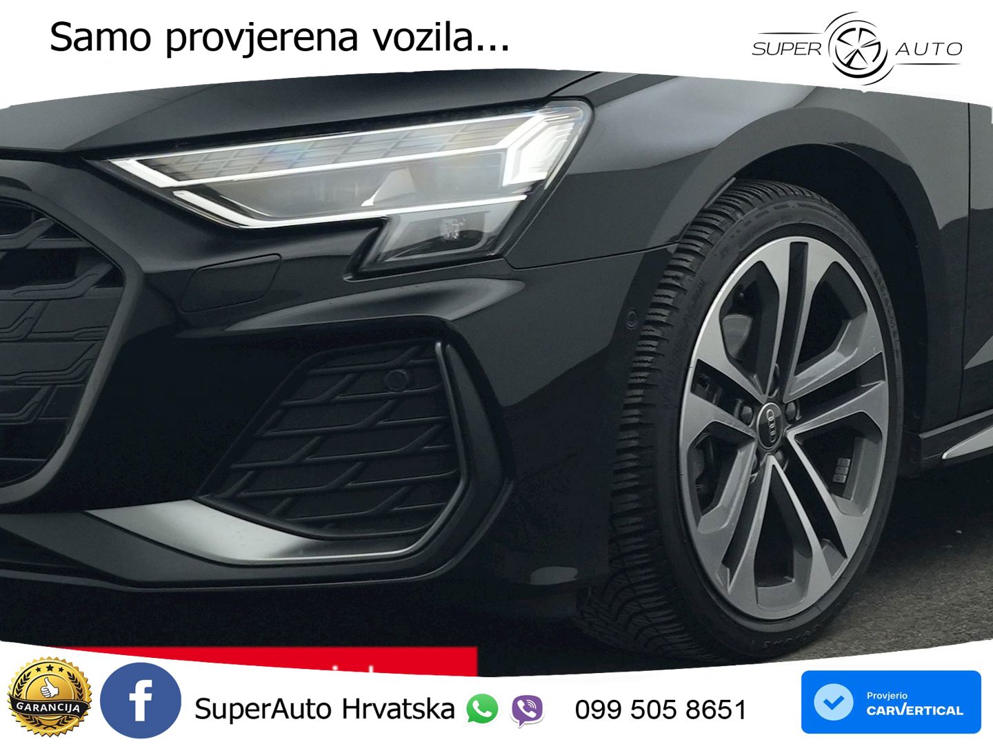 Audi A3 35 TDI (150 KS) S tronic 2x S line LED+GR SJED+ACC