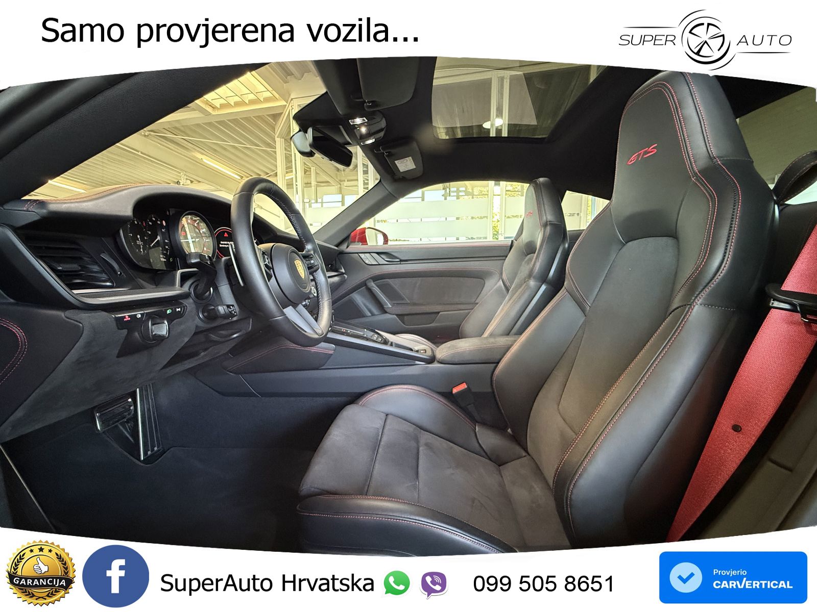 Porsche 911 Carrera GTS 3.0 (480 KS) PDK MATRIX+GR SJED+KAM