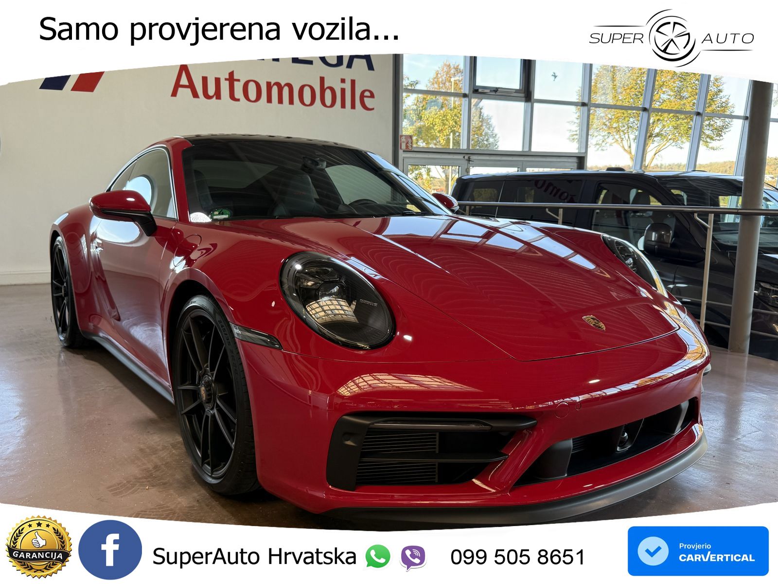 Porsche 911 Carrera GTS 3.0 (480 KS) PDK MATRIX+GR SJED+KAM
