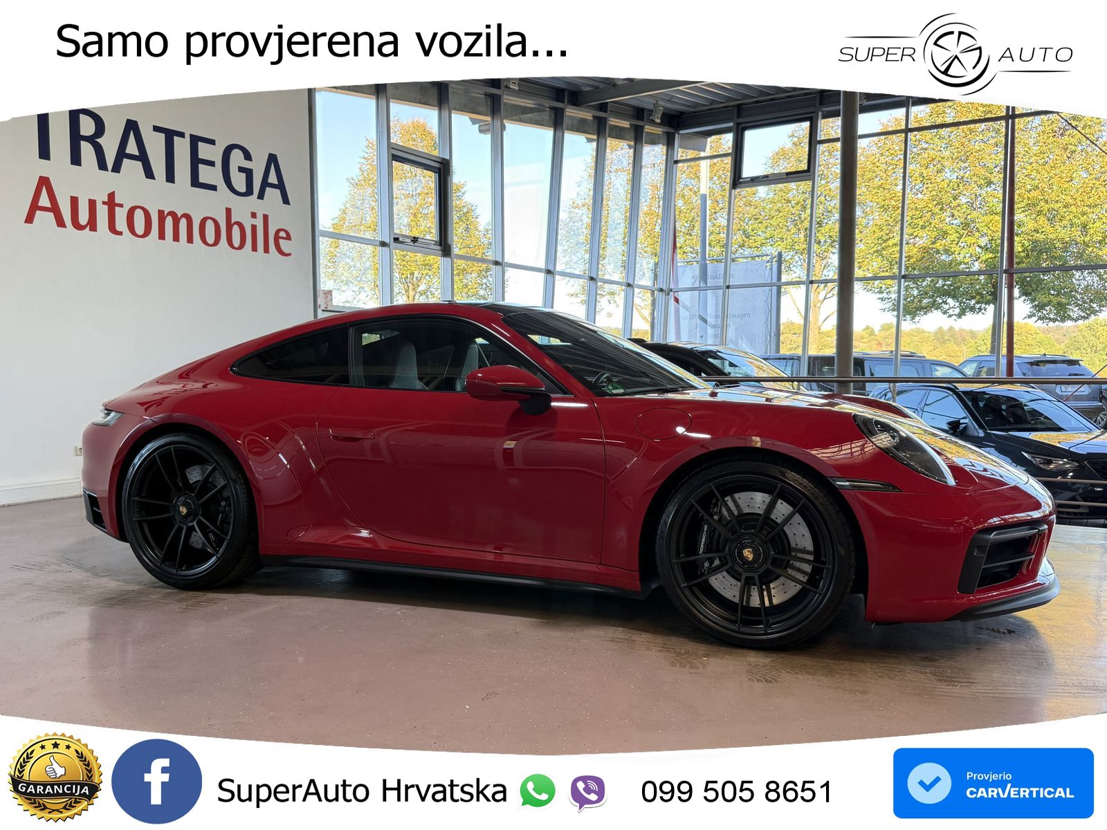 Porsche 911 Carrera GTS 3.0 (480 KS) PDK MATRIX+GR SJED+KAM