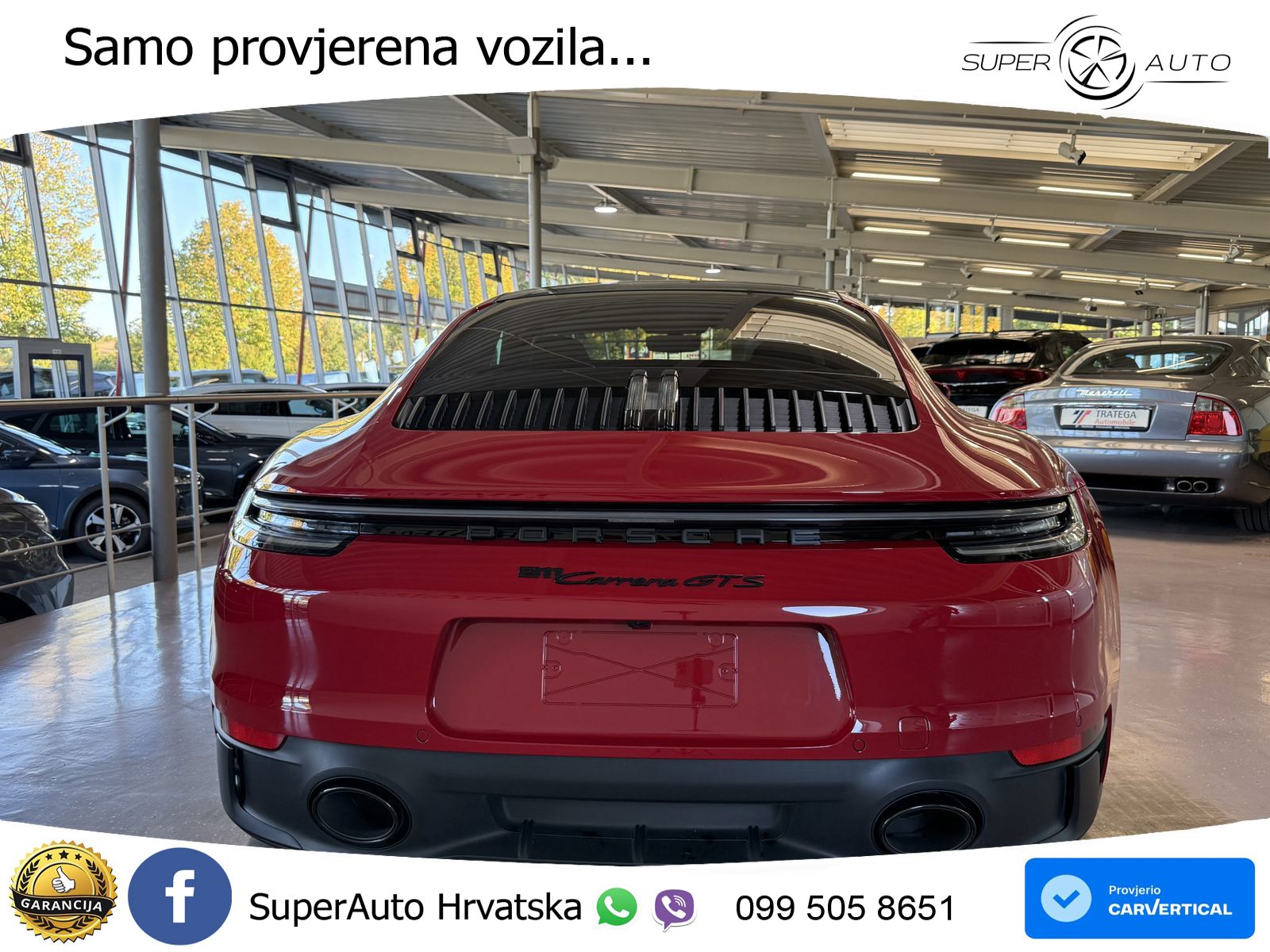 Porsche 911 Carrera GTS 3.0 (480 KS) PDK MATRIX+GR SJED+KAM