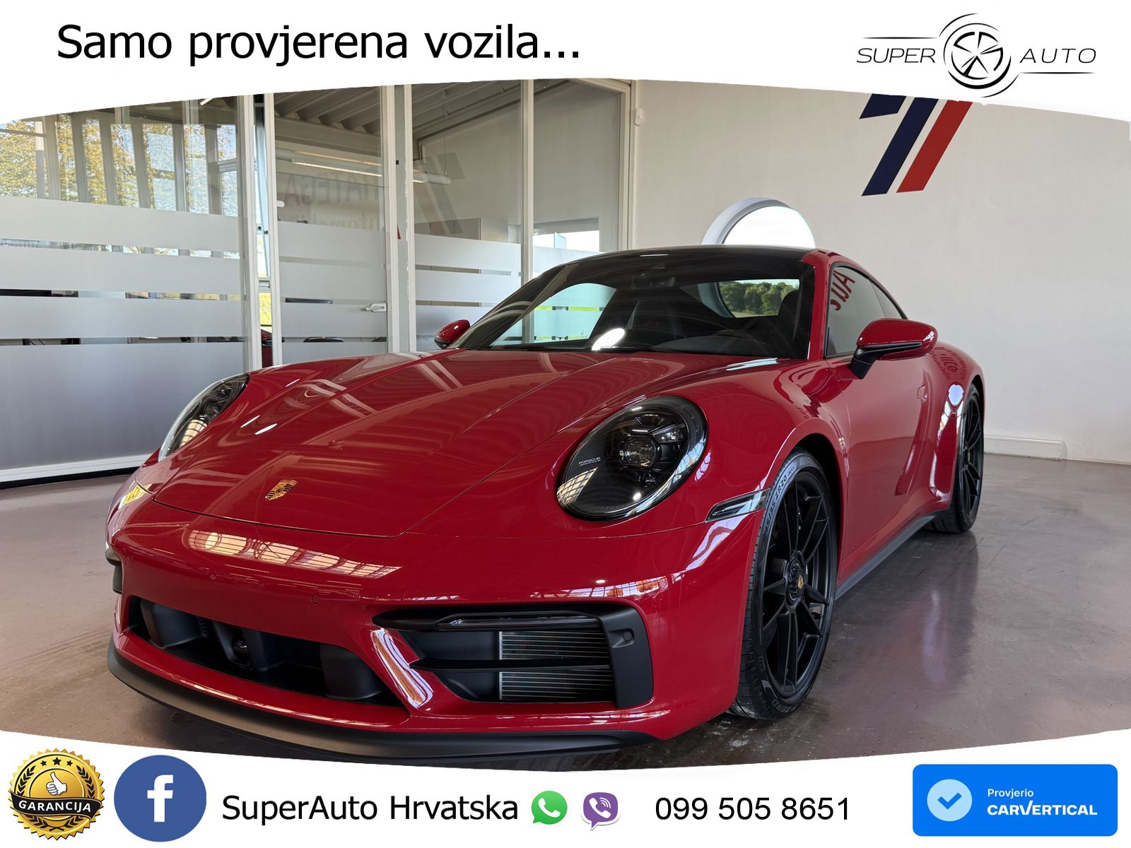 Porsche 911 Carrera GTS 3.0 (480 KS) PDK MATRIX+GR SJED+KAM