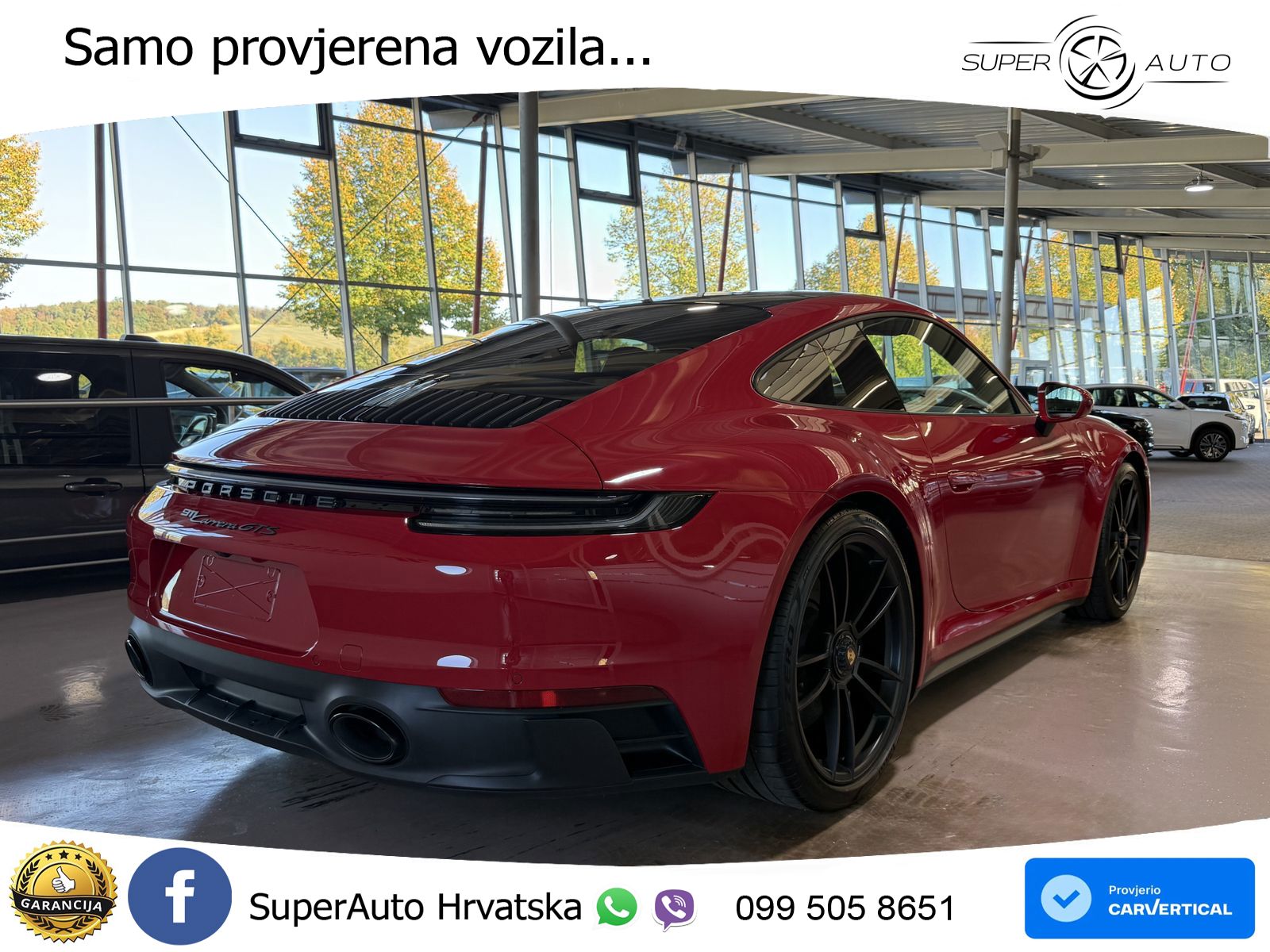 Porsche 911 Carrera GTS 3.0 (480 KS) PDK MATRIX+GR SJED+KAM