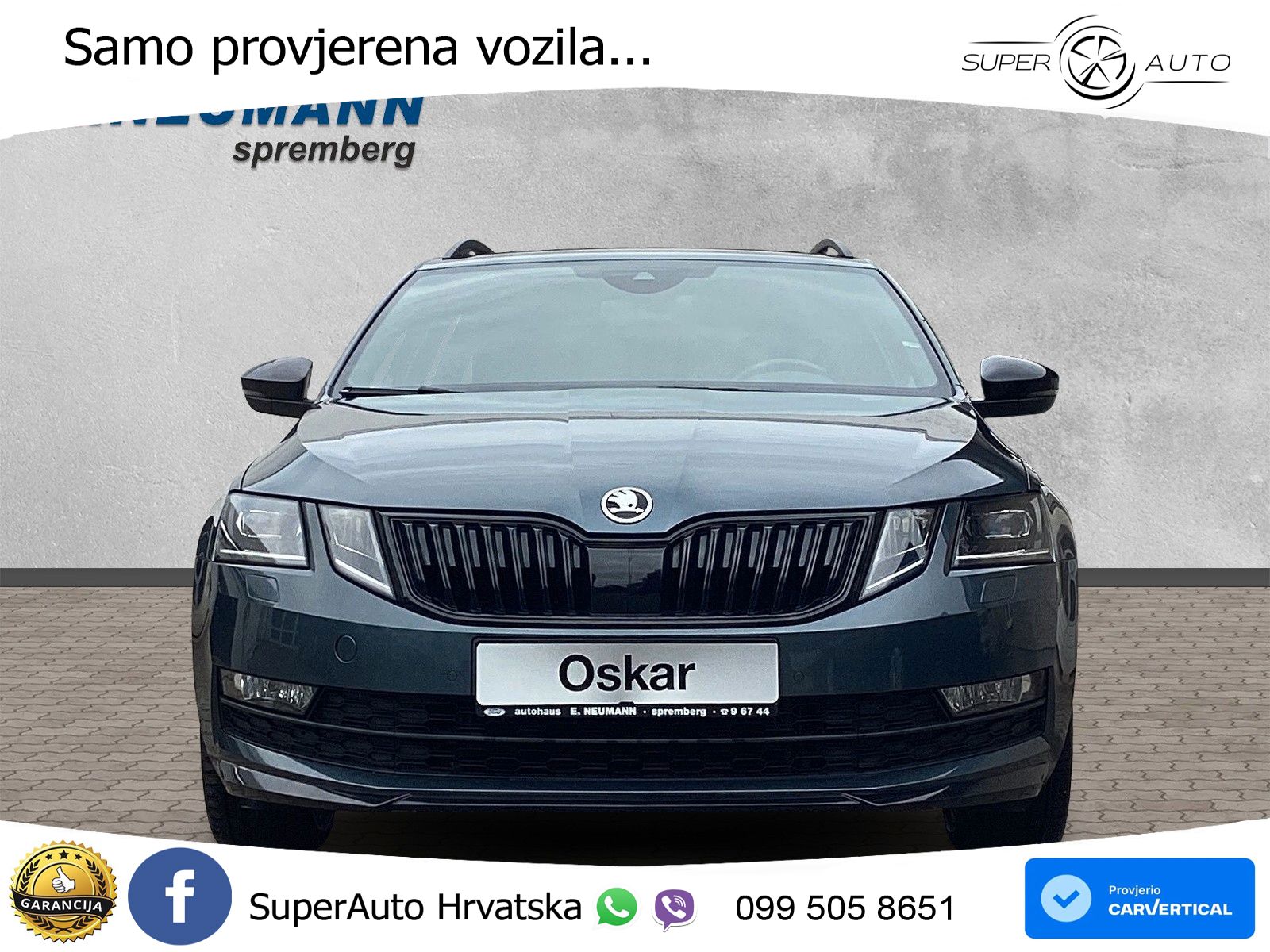 Škoda Octavia Combi 2.0 TDI (150 KS) DSG LED+GR SJED+ACC
