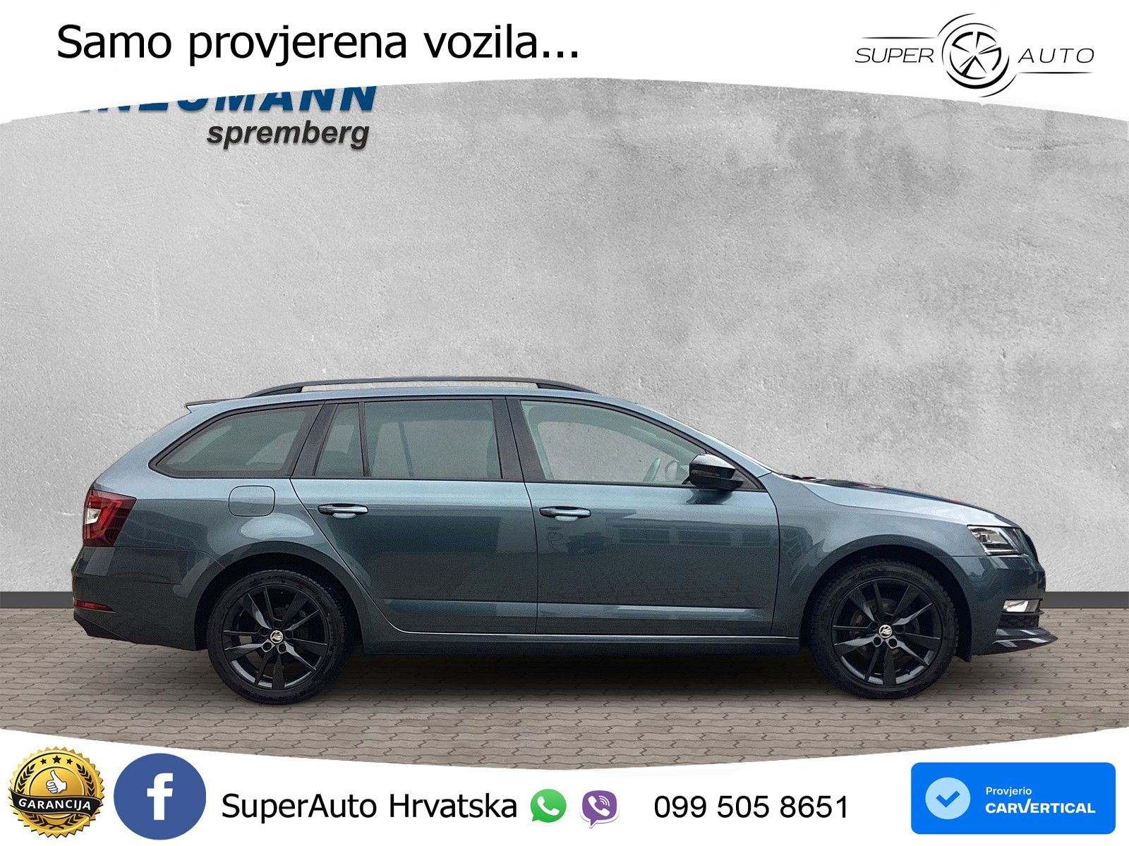 Škoda Octavia Combi 2.0 TDI (150 KS) DSG LED+GR SJED+ACC