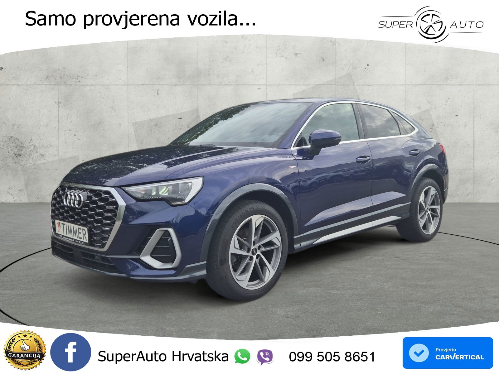 Audi Q3 II Sportback 35 TFSI (150 KS) S tronic S line