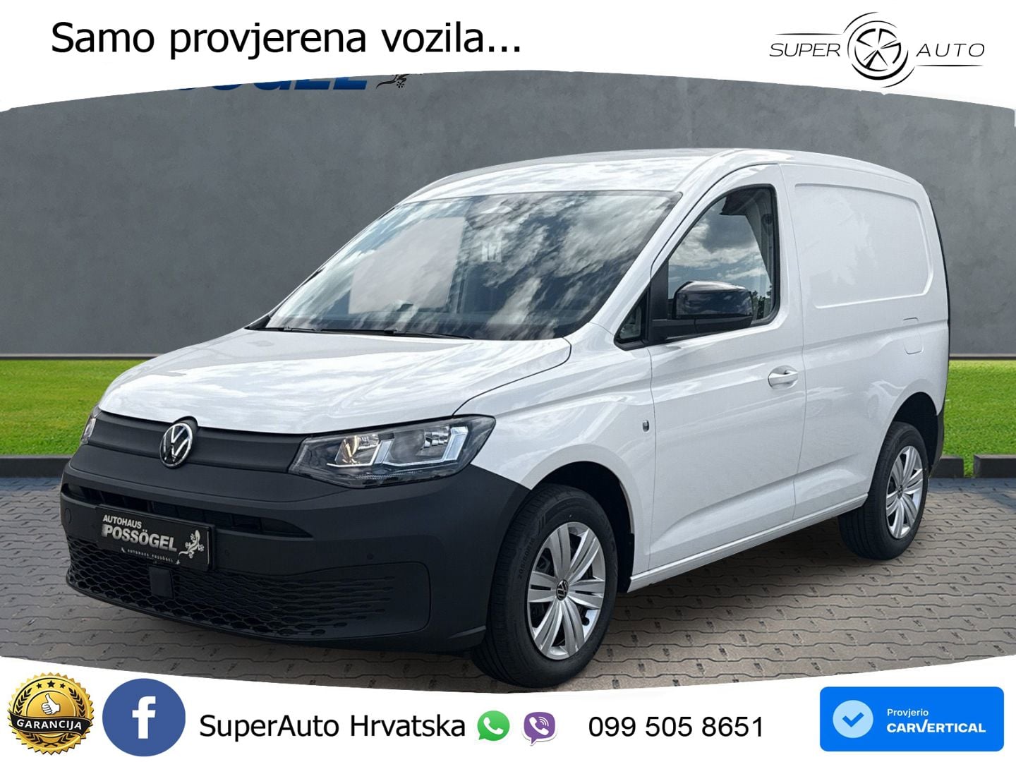 Volkswagen Caddy 2.0 TDI Cargo 4Motion Allrad AHK Digitales 122 KS