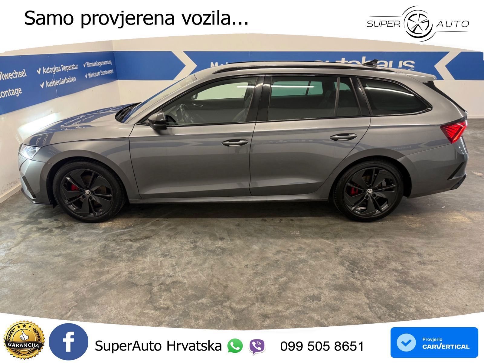 Škoda Octavia Combi RS 2.0 TDI (200 KS) DSG LED+GR SJED+ACC