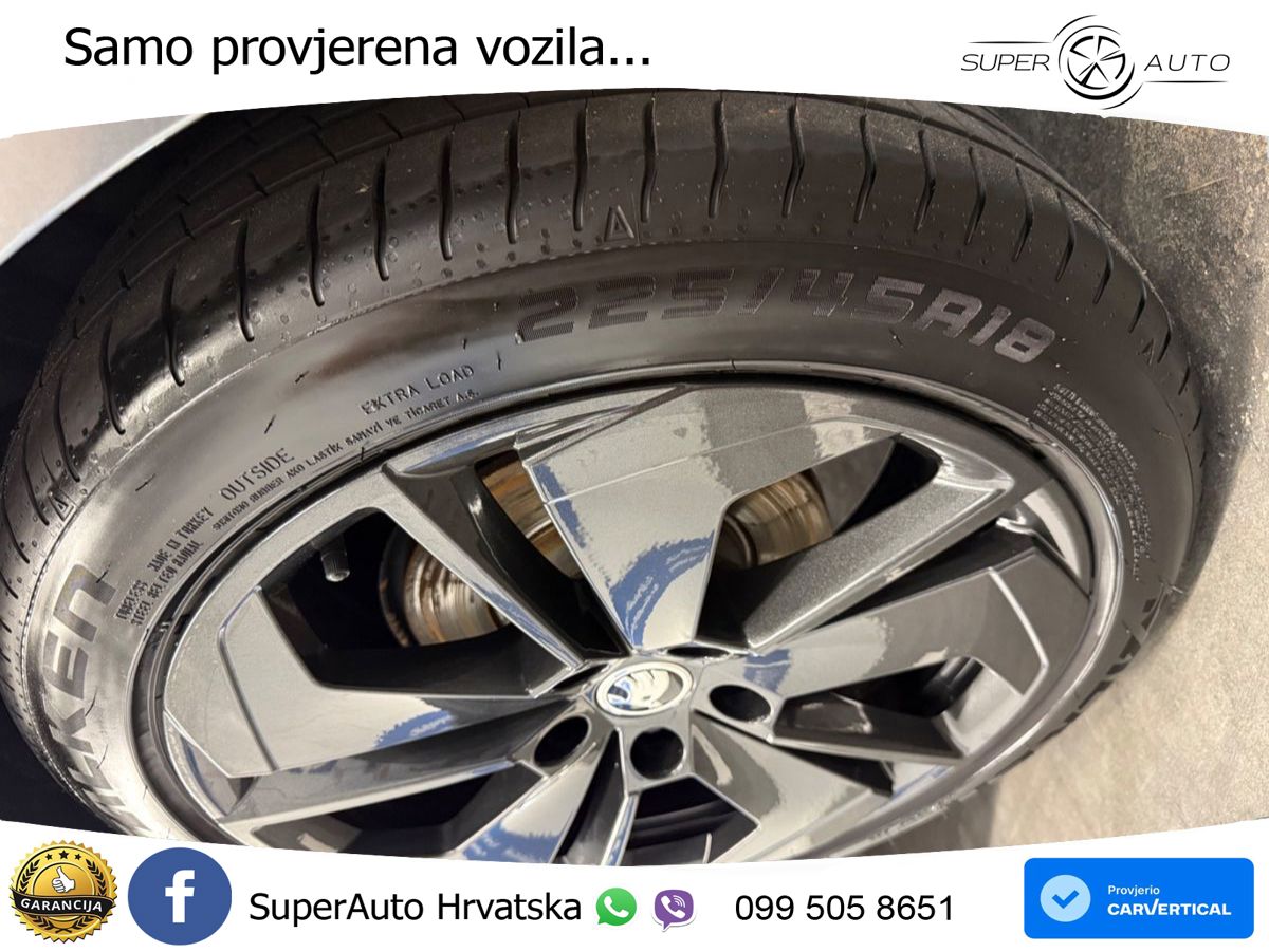 Škoda Octavia Combi RS 2.0 TDI (200 KS) DSG LED+GR SJED+ACC