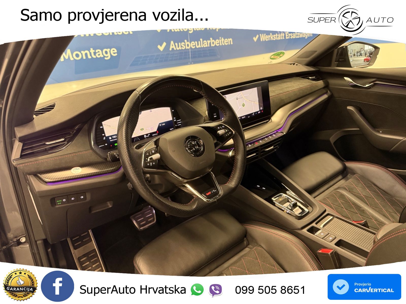 Škoda Octavia Combi RS 2.0 TDI (200 KS) DSG LED+GR SJED+ACC