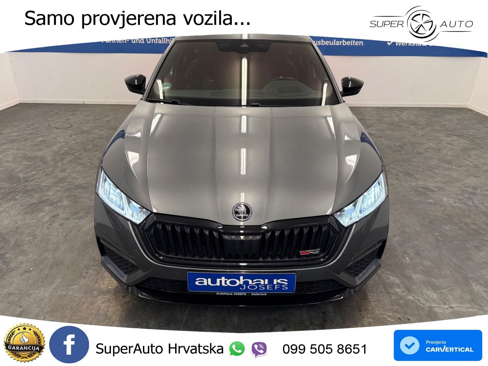Škoda Octavia Combi RS 2.0 TDI (200 KS) DSG LED+GR SJED+ACC