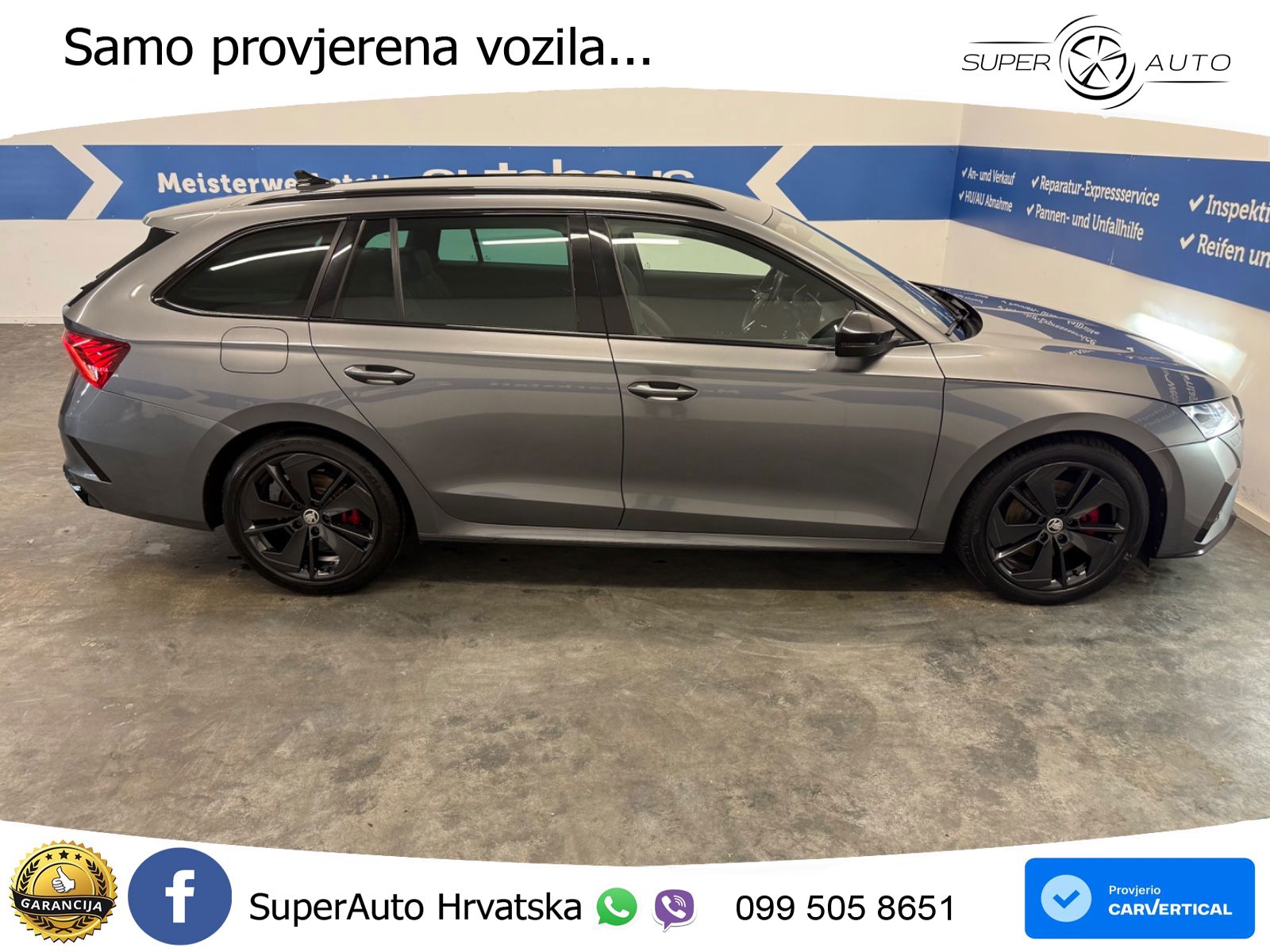 Škoda Octavia Combi RS 2.0 TDI (200 KS) DSG LED+GR SJED+ACC
