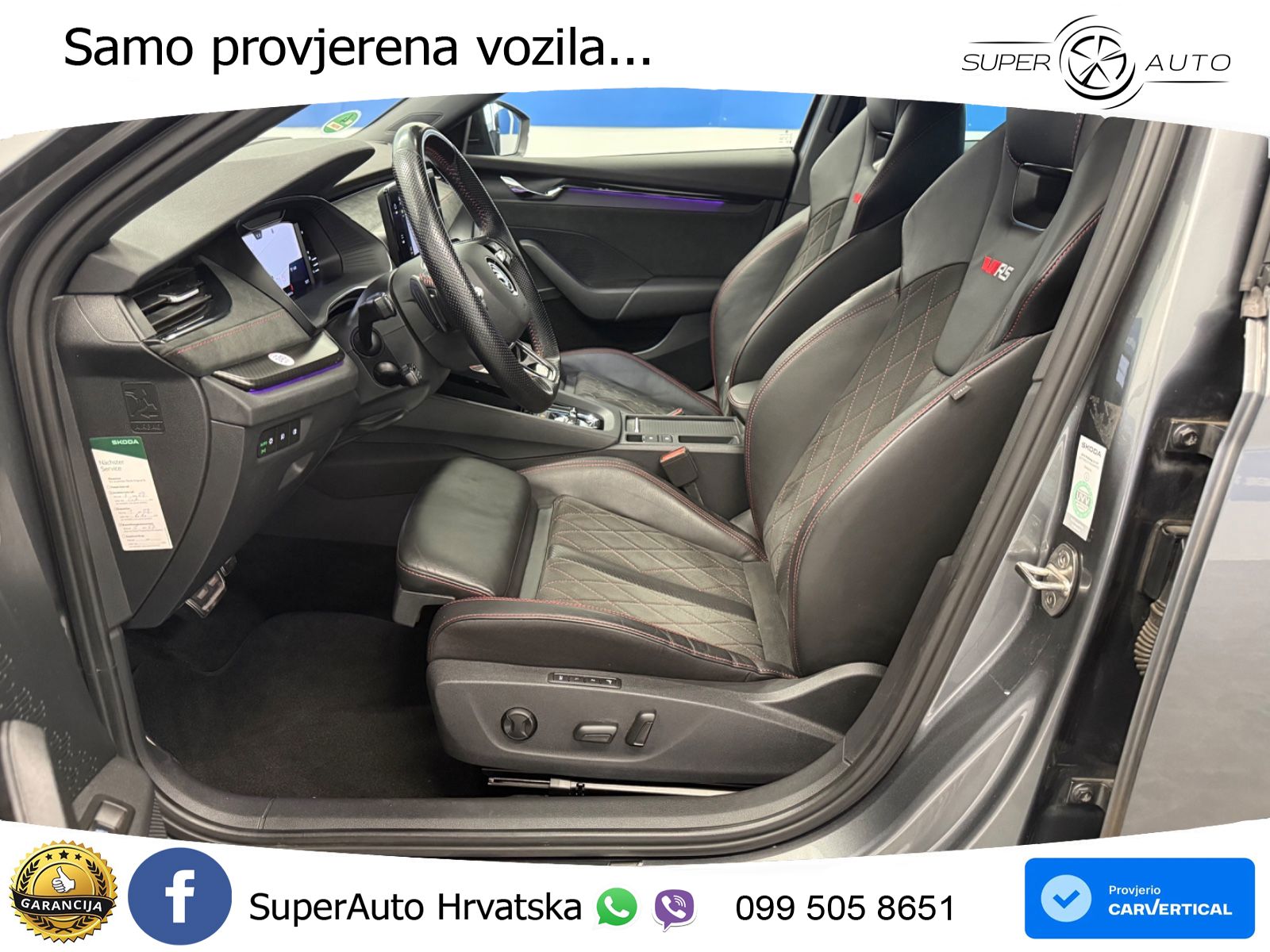 Škoda Octavia Combi RS 2.0 TDI (200 KS) DSG LED+GR SJED+ACC