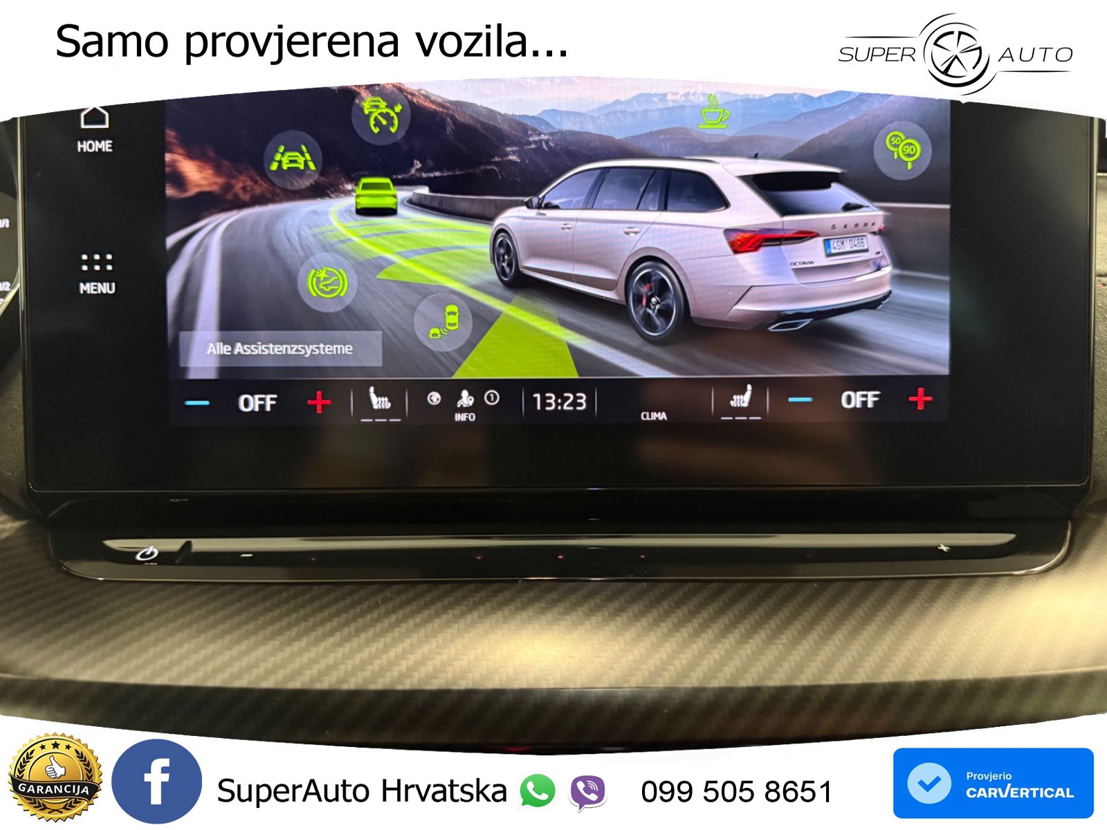 Škoda Octavia Combi RS 2.0 TDI (200 KS) DSG LED+GR SJED+ACC