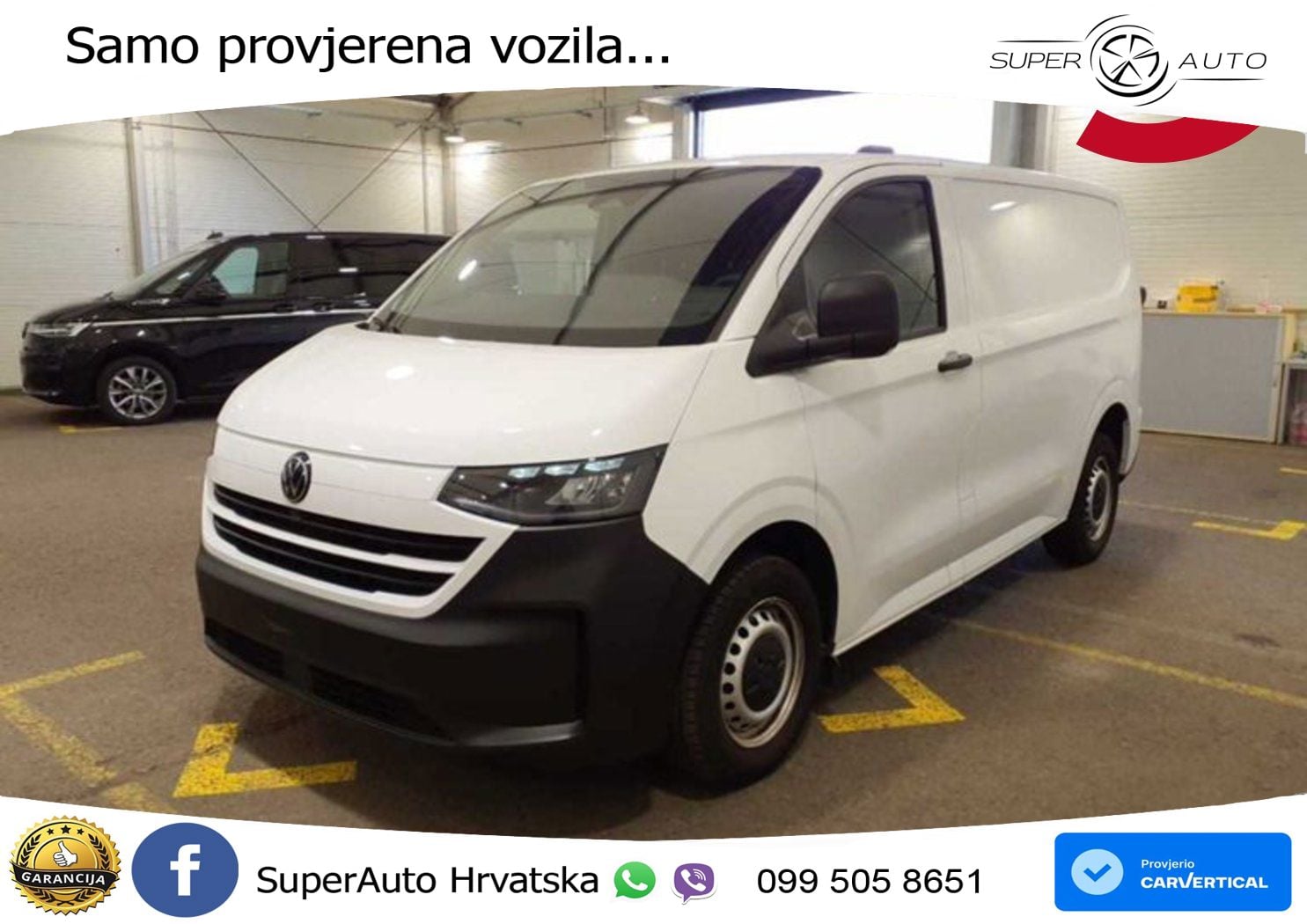 Volkswagen T7 Transporter Kasten kurzer Radstand ACC LED PD 150 KS