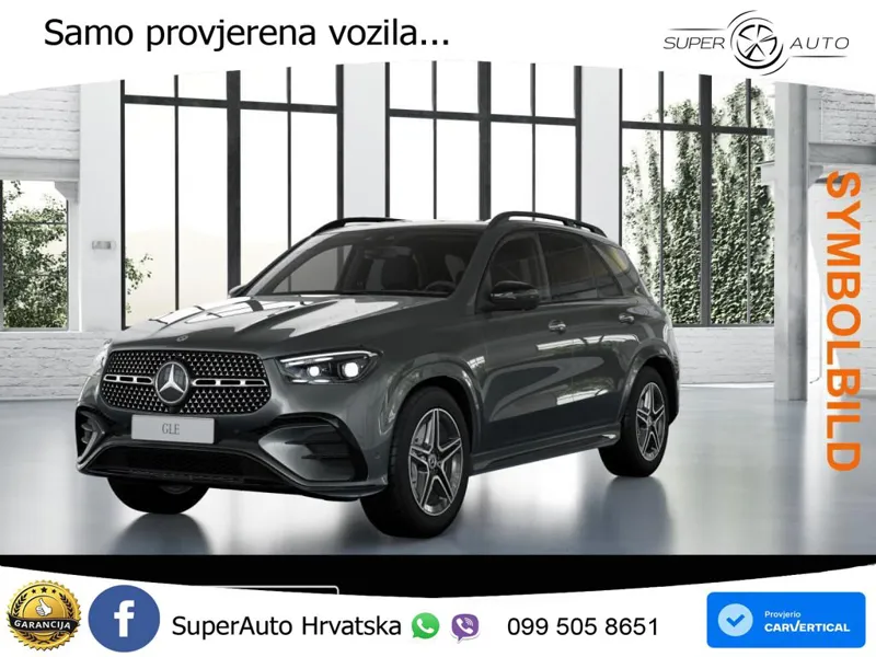 Mercedes GLE 450 3.0 (381 KS) EQ Boost 4MATIC 9G-TRONIC AMG ZRAČNI+ACC+GR SJED+360+PANO