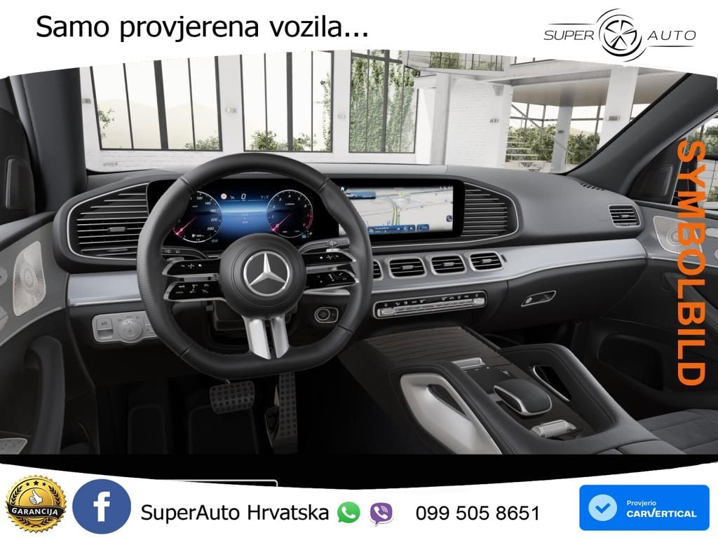Mercedes GLE 450 3.0 (381 KS) EQ Boost 4MATIC 9G-TRONIC AMG ZRAČNI+ACC+GR SJED+360+PANO