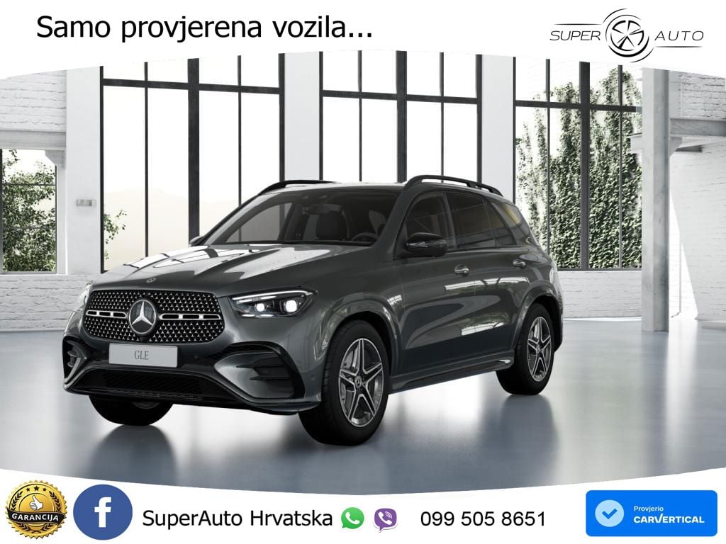 Mercedes GLE 450 3.0 (381 KS) EQ Boost 4MATIC 9G-TRONIC AMG ZRAČNI+ACC+GR SJED+360+PANO