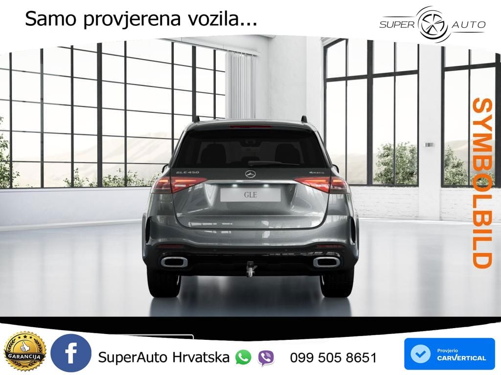 Mercedes GLE 450 3.0 (381 KS) EQ Boost 4MATIC 9G-TRONIC AMG ZRAČNI+ACC+GR SJED+360+PANO
