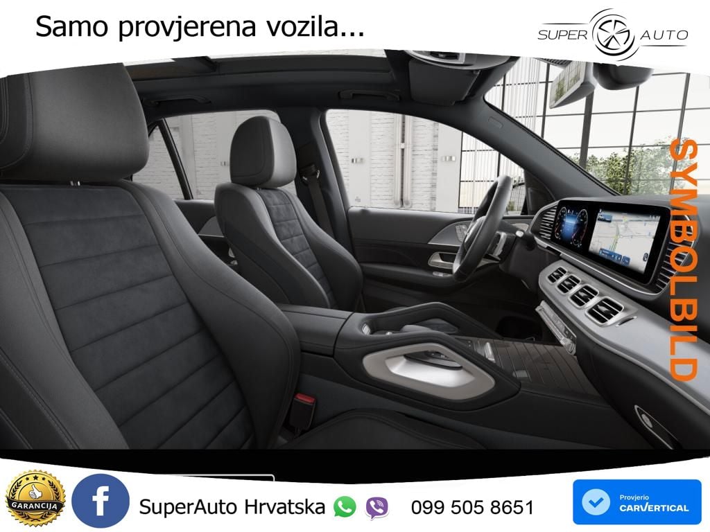 Mercedes GLE 450 3.0 (381 KS) EQ Boost 4MATIC 9G-TRONIC AMG ZRAČNI+ACC+GR SJED+360+PANO
