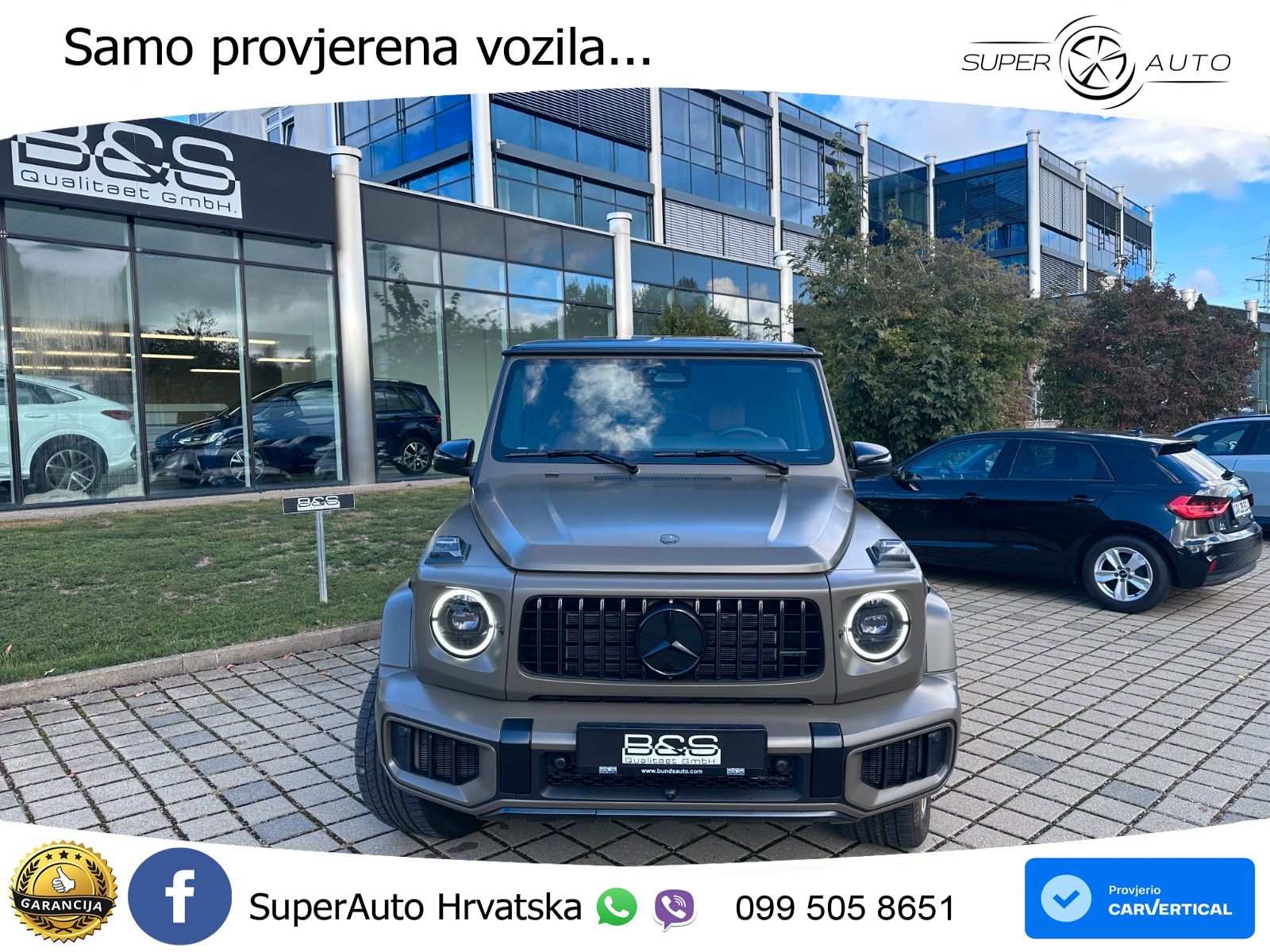 Mercedes AMG G 63 Long V8 (585 KS) 4MATIC 9G-TRONIC AMG SPEEDSHIFT TCT Manufaktur LED+GR SJED+ACC