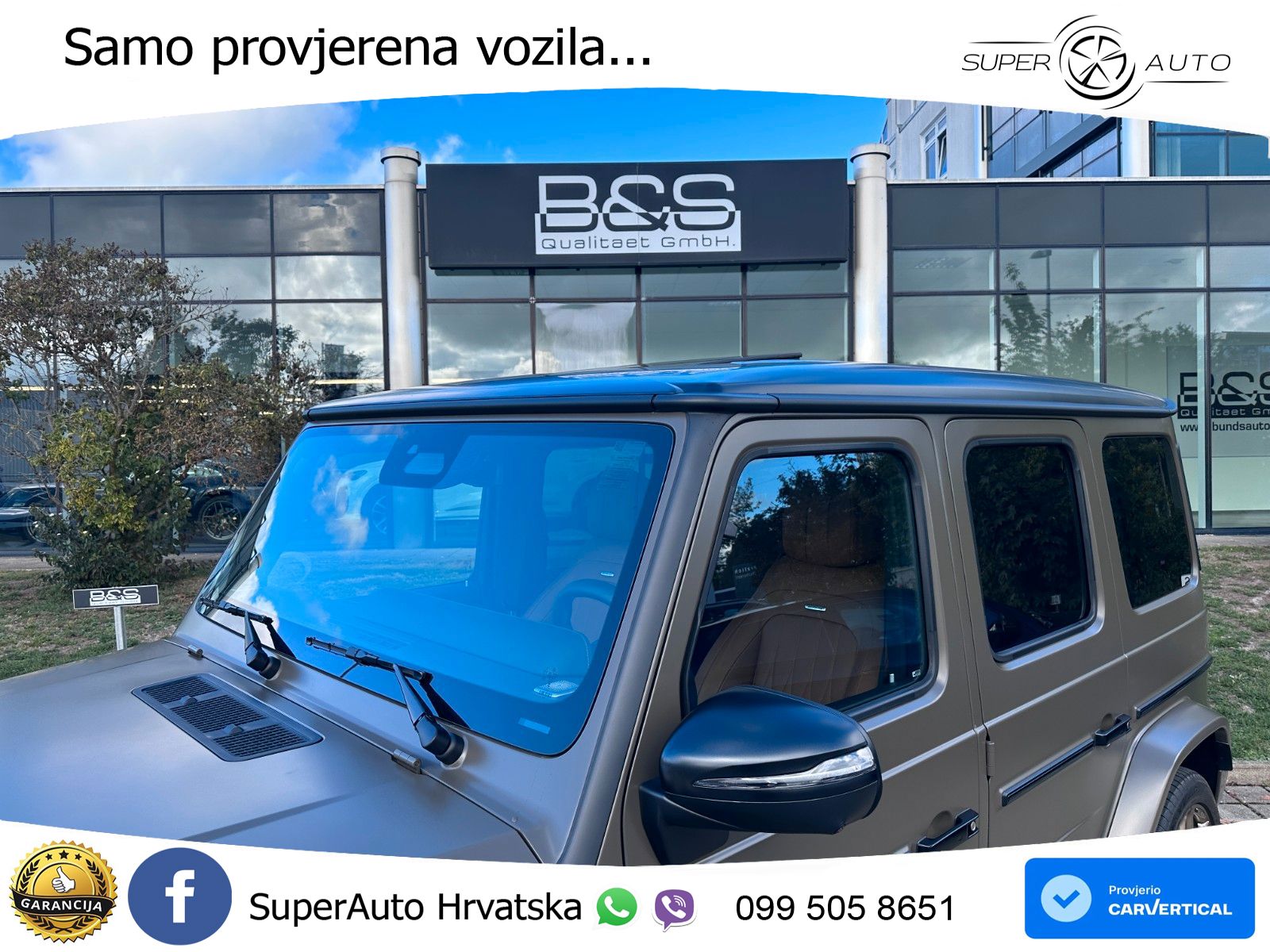 Mercedes AMG G 63 Long V8 (585 KS) 4MATIC 9G-TRONIC AMG SPEEDSHIFT TCT Manufaktur LED+GR SJED+ACC