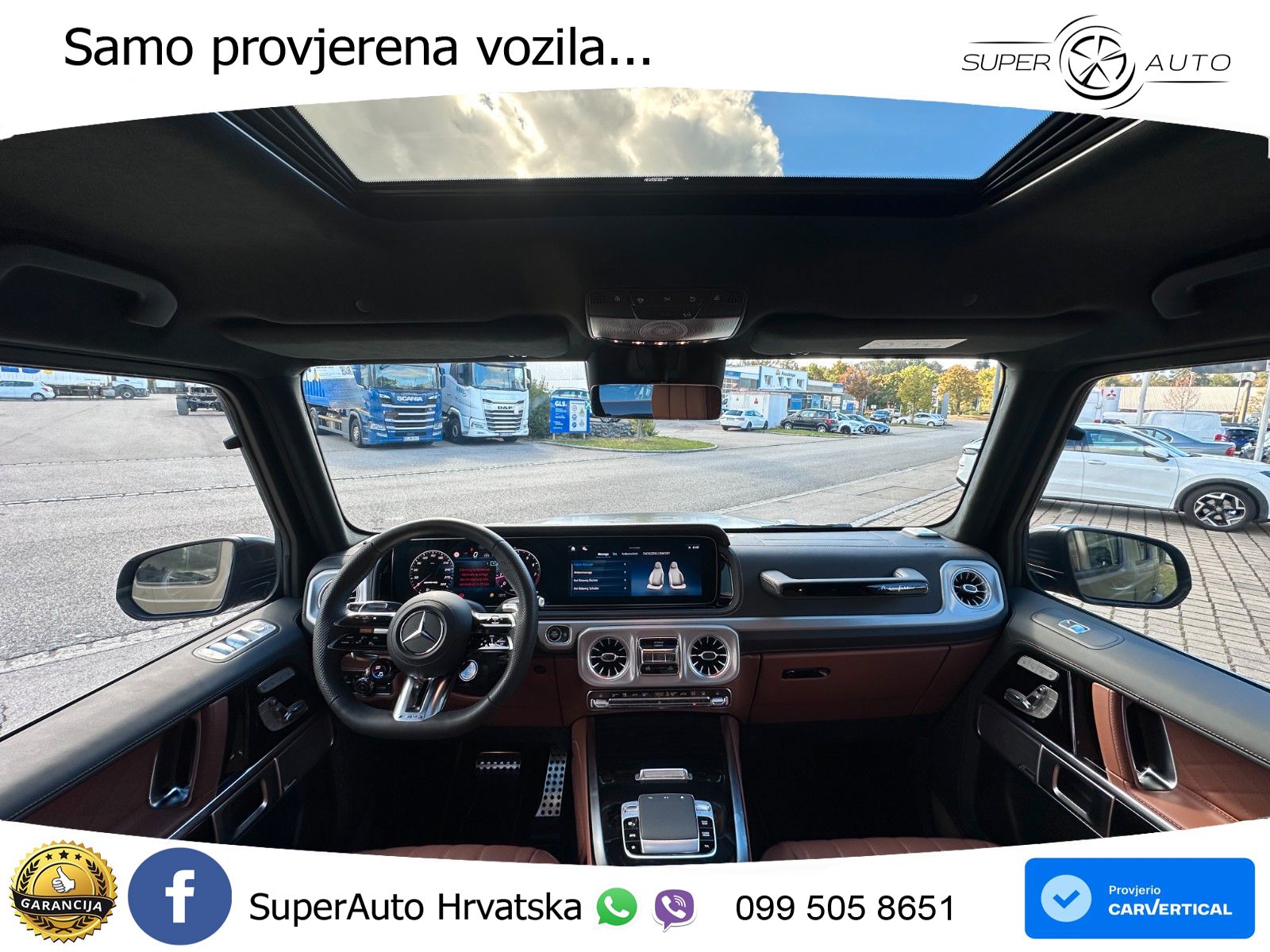 Mercedes AMG G 63 Long V8 (585 KS) 4MATIC 9G-TRONIC AMG SPEEDSHIFT TCT Manufaktur LED+GR SJED+ACC