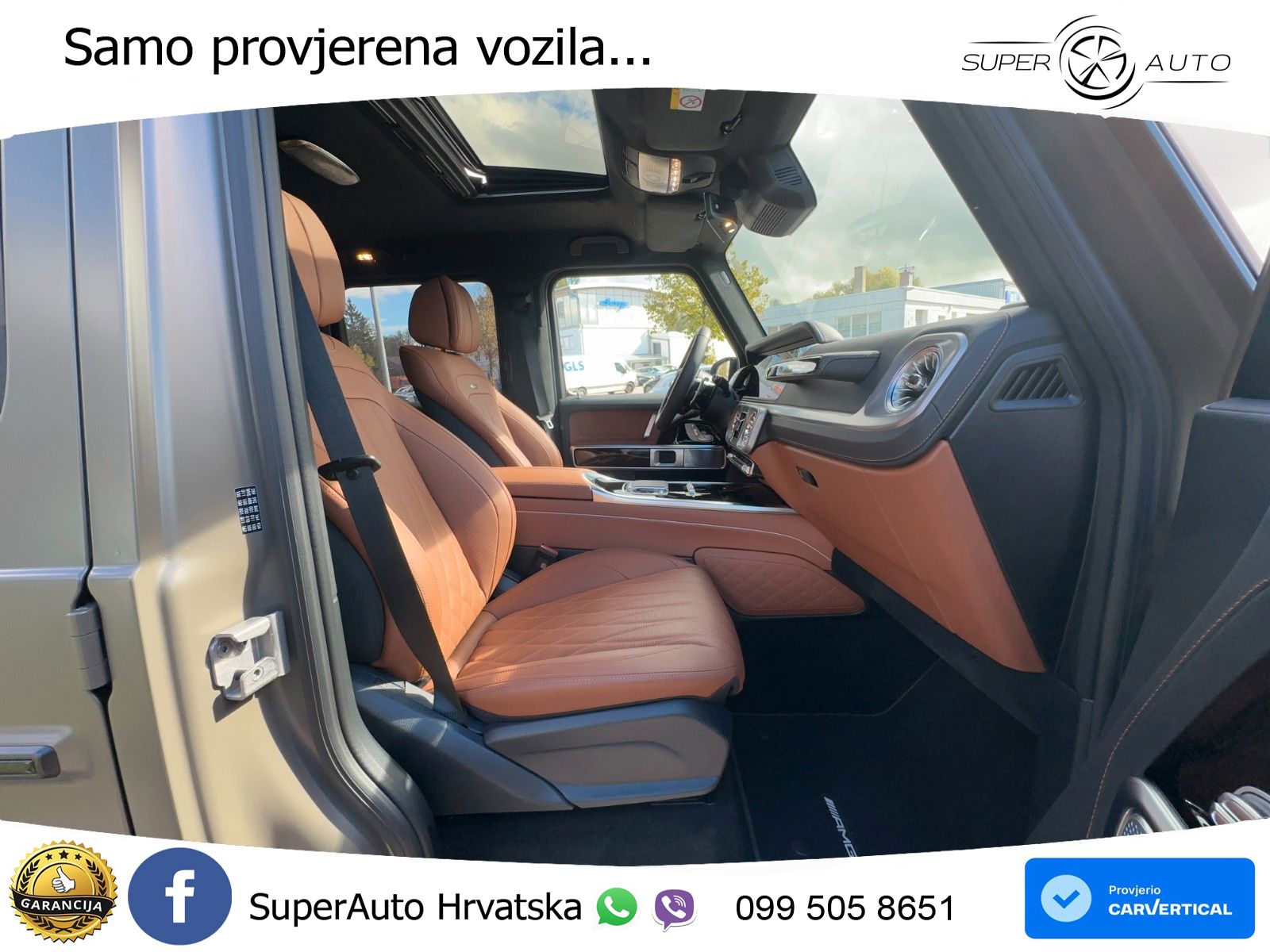 Mercedes AMG G 63 Long V8 (585 KS) 4MATIC 9G-TRONIC AMG SPEEDSHIFT TCT Manufaktur LED+GR SJED+ACC