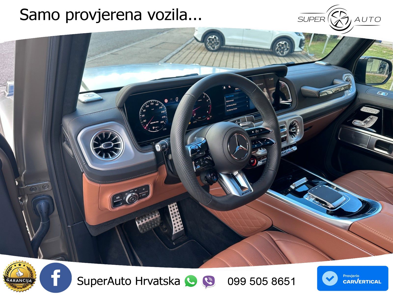 Mercedes AMG G 63 Long V8 (585 KS) 4MATIC 9G-TRONIC AMG SPEEDSHIFT TCT Manufaktur LED+GR SJED+ACC