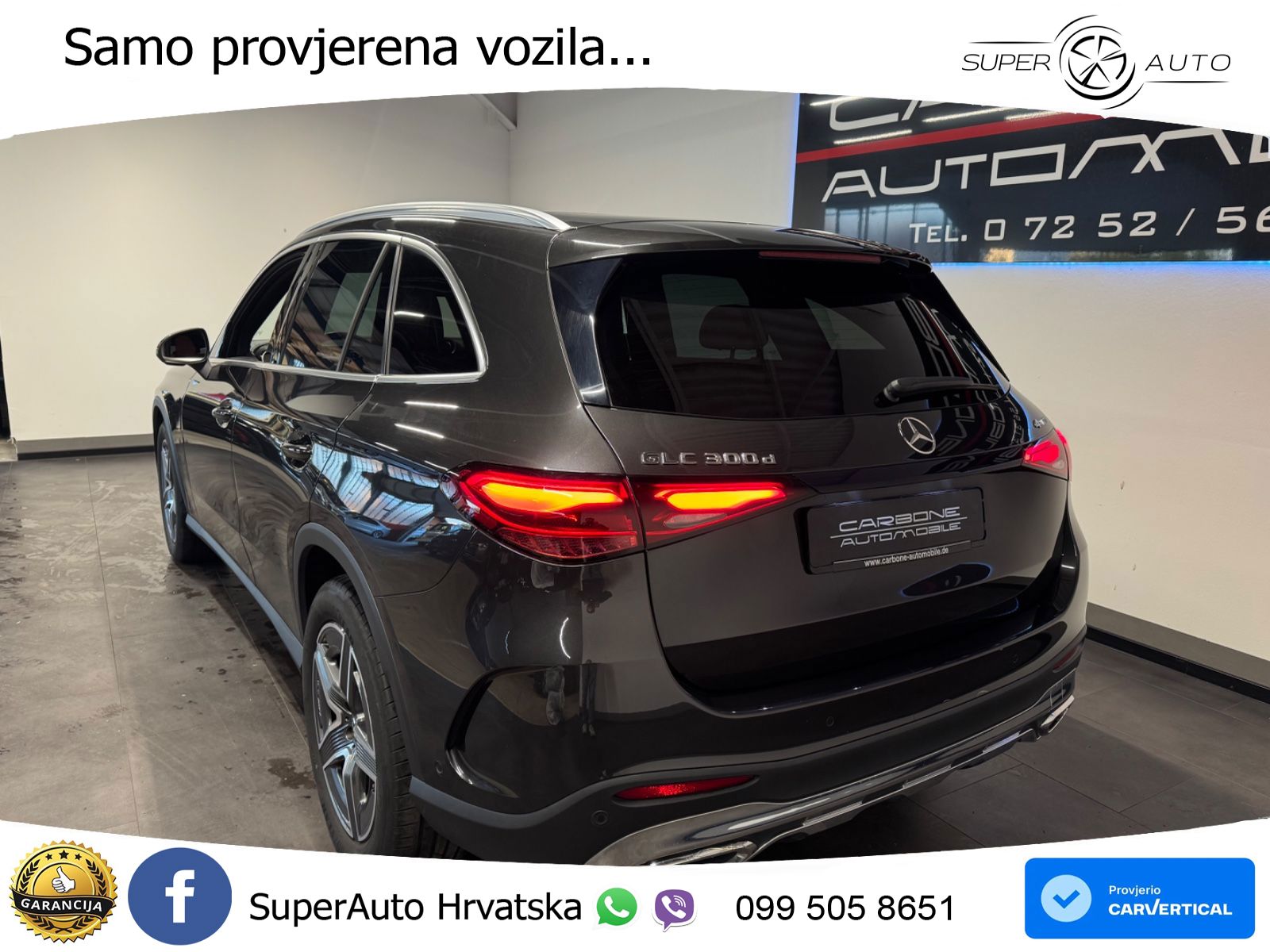 Mercedes GLC 300d (269 KS) 4MATIC 9G-TRONIC AMG LED+GR SJED+ACC