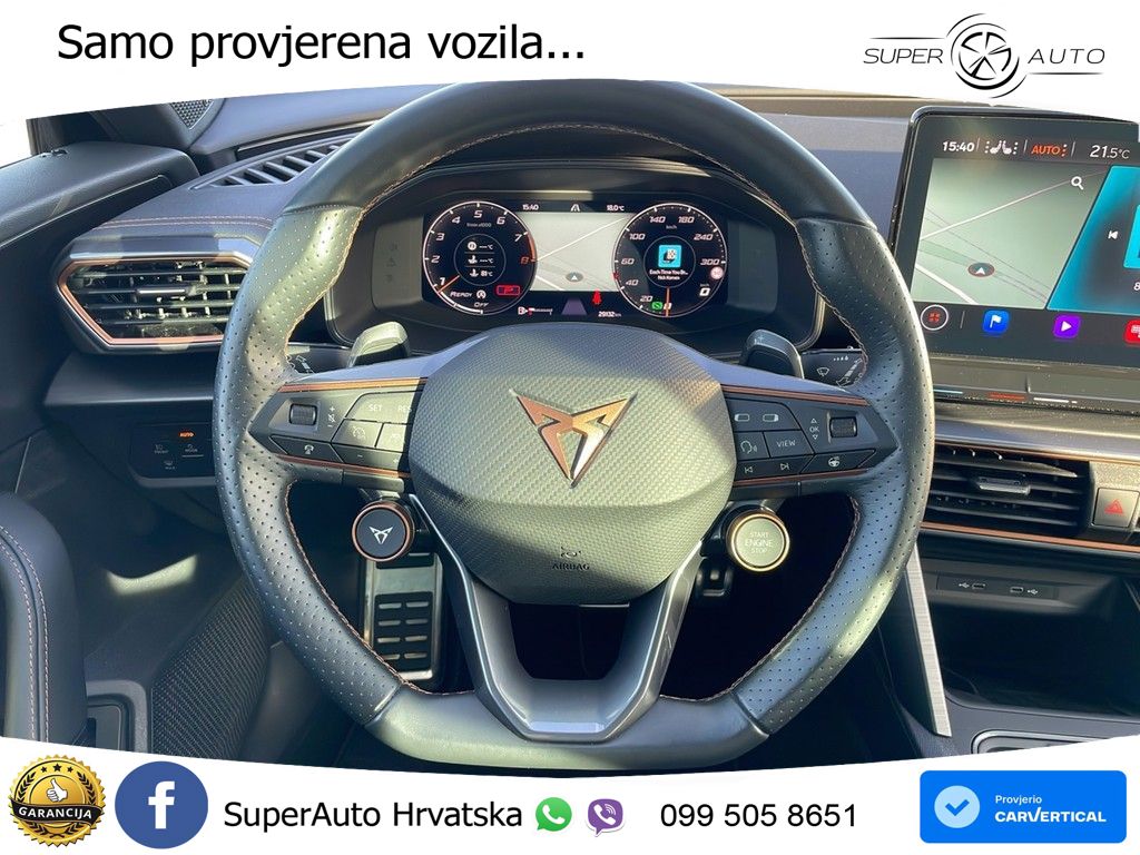 Cupra Formentor VZ5 2.5 TSI (390 KS) 4Drive DSG LED+GR SJED+ACC