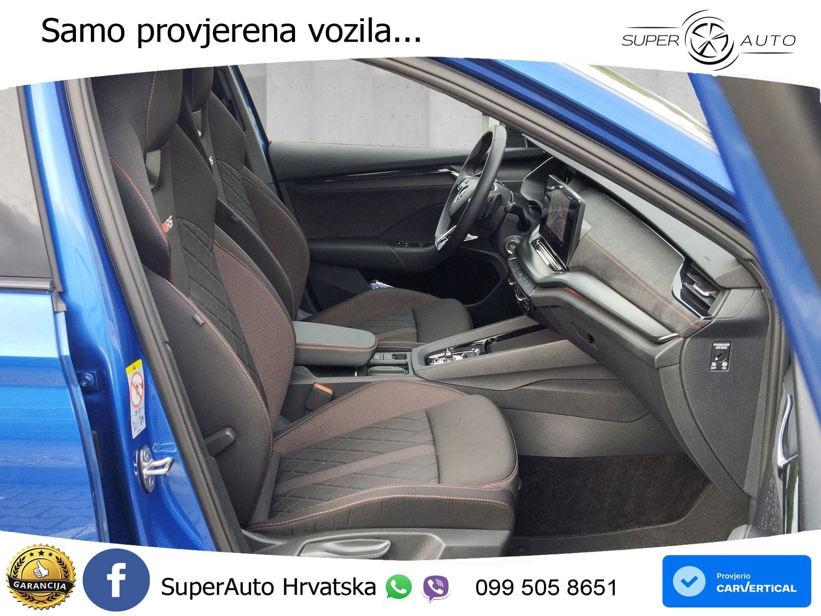 Škoda Octavia Combi RS 2.0 TDI (200 KS) DSG LED+GR SJED+ACC