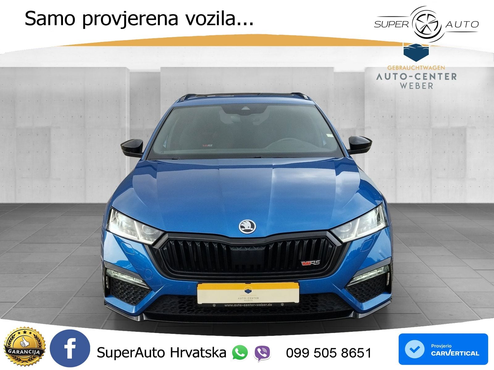 Škoda Octavia Combi RS 2.0 TDI (200 KS) DSG LED+GR SJED+ACC