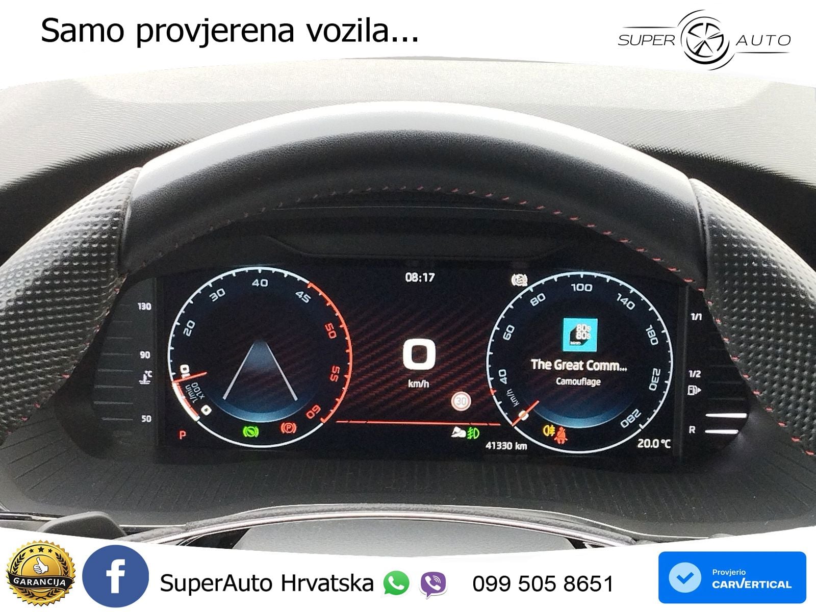 Škoda Octavia Combi RS 2.0 TDI (200 KS) DSG LED+GR SJED+ACC
