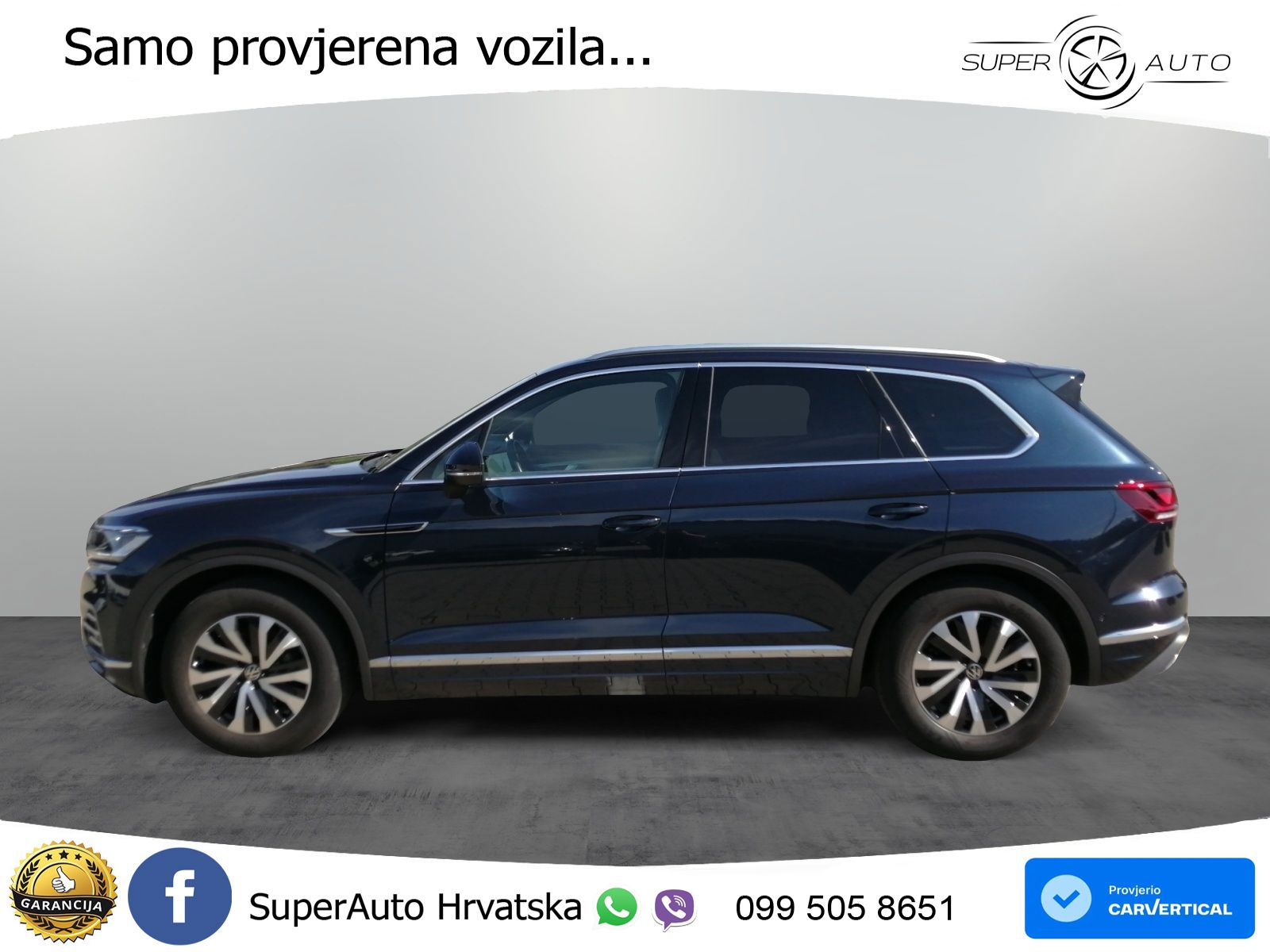 Volkswagen Touareg 3.0 V6 TDI (286 KS) 4MOTION Tiptronic ZRAČNI+ACC+4xGR SJED+KAM