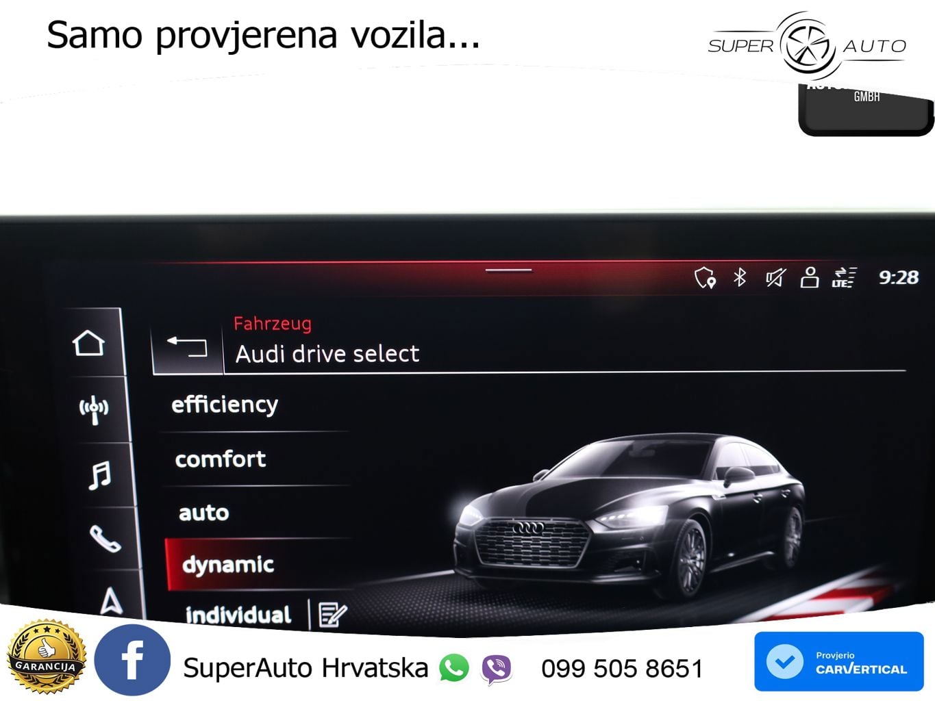 Audi A5 Sportback  40 TFSI (204 KS) quattro S tronic S line MATRIX+GR SJED+KAM