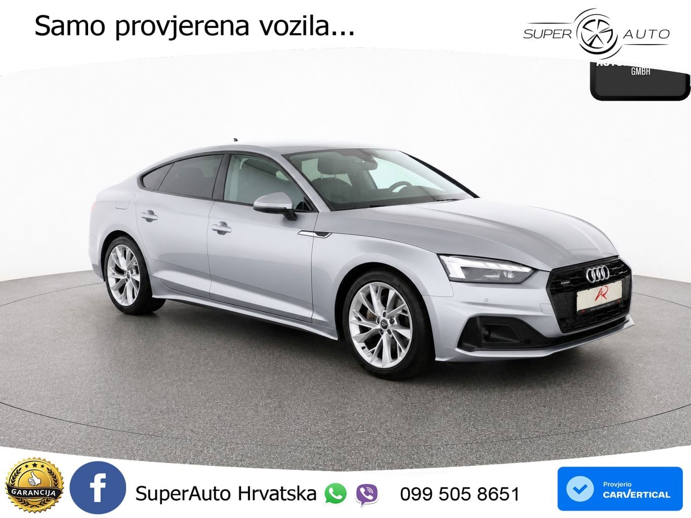 Audi A5 Sportback  40 TFSI (204 KS) quattro S tronic S line MATRIX+GR SJED+KAM