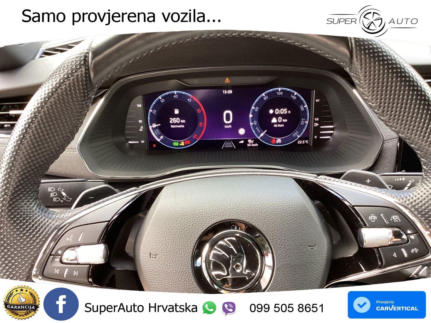 Škoda Octavia Combi 2.0 TDI (150 KS) DSG SportLine MATRIX+GR SJED+KAM