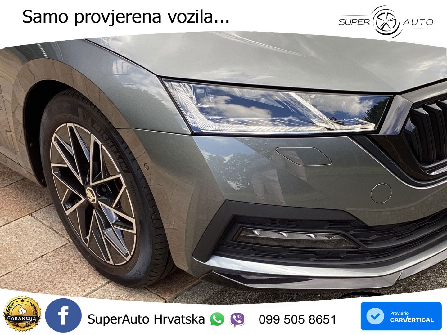 Škoda Octavia Combi 2.0 TDI (150 KS) DSG SportLine MATRIX+GR SJED+KAM