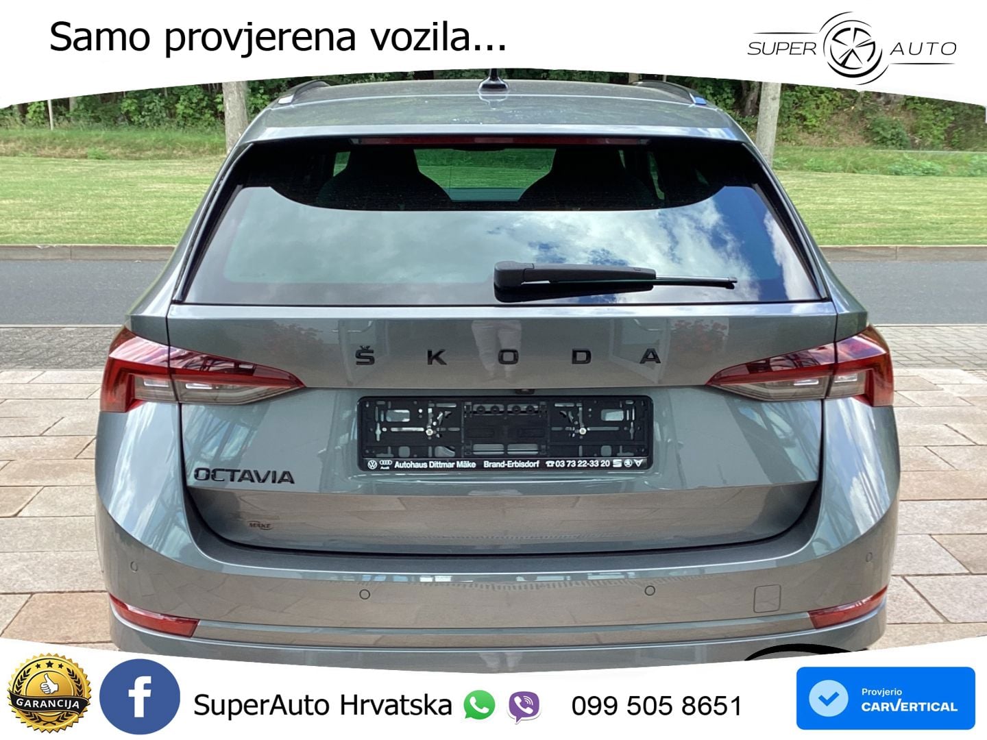 Škoda Octavia Combi 2.0 TDI (150 KS) DSG SportLine MATRIX+GR SJED+KAM