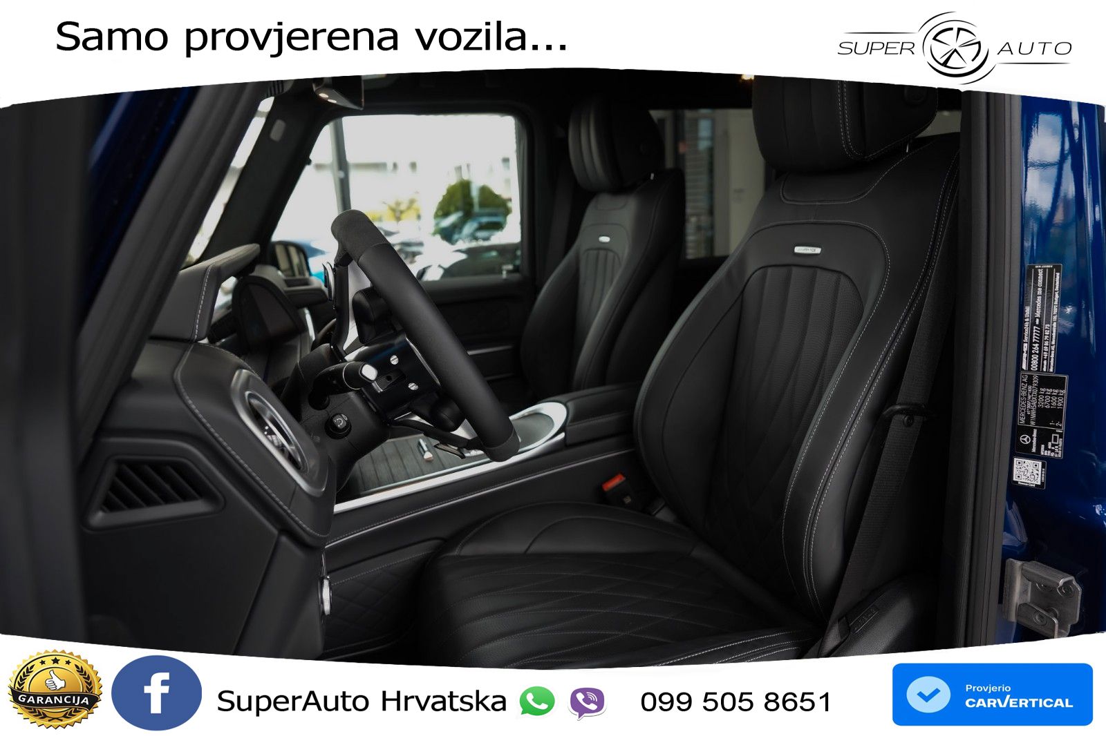 Mercedes AMG G 63 Long V8 (585 KS) 4MATIC 9G-TRONIC AMG SPEEDSHIFT TCT Superior LED+GR SJED+ACC