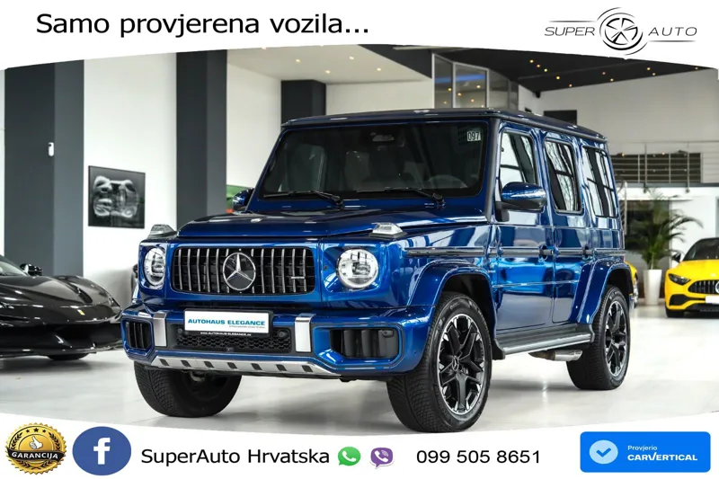 Mercedes AMG G 63 Long V8 (585 KS) 4MATIC 9G-TRONIC AMG SPEEDSHIFT TCT Superior LED+GR SJED+ACC