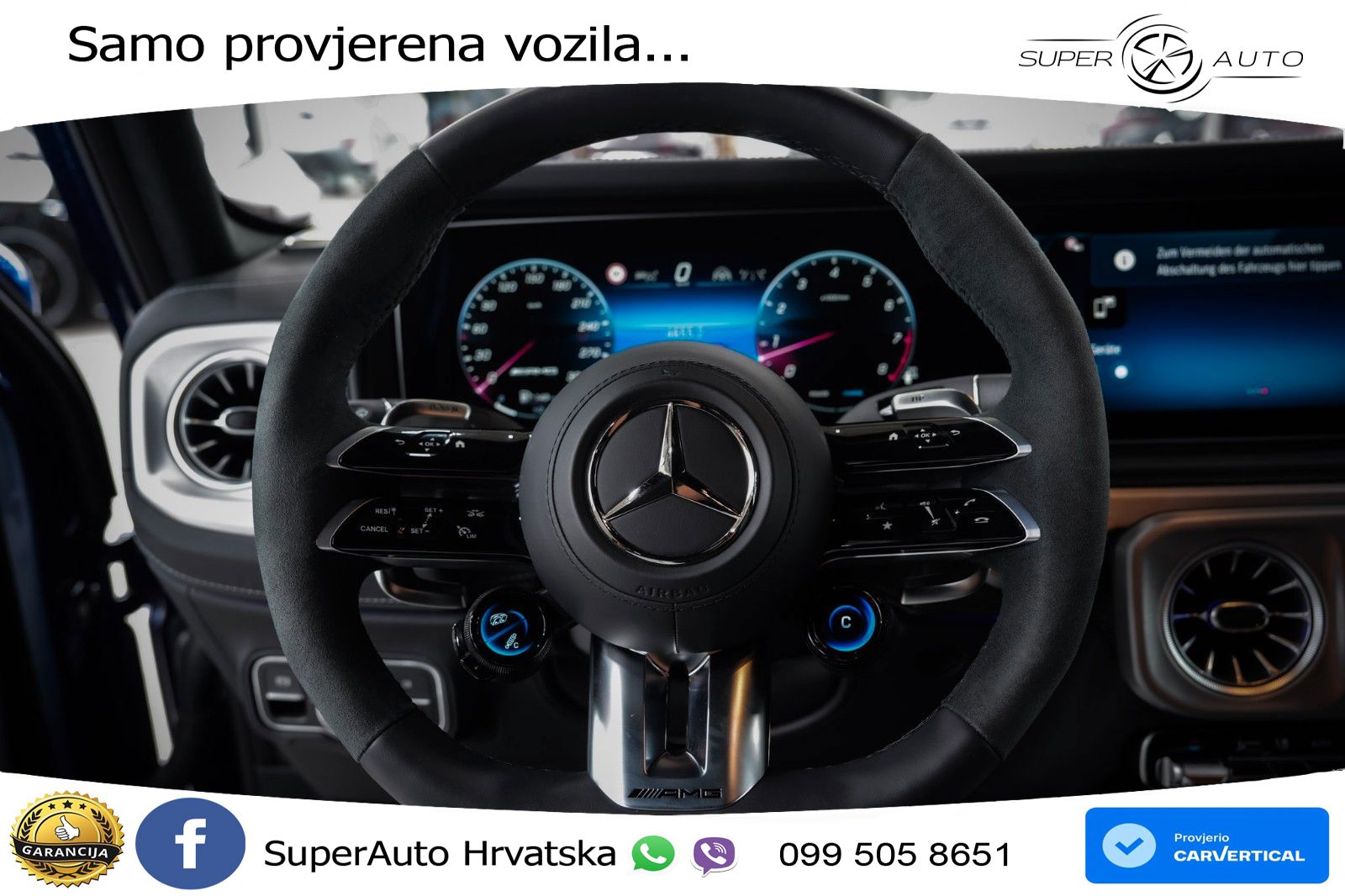 Mercedes AMG G 63 Long V8 (585 KS) 4MATIC 9G-TRONIC AMG SPEEDSHIFT TCT Superior LED+GR SJED+ACC