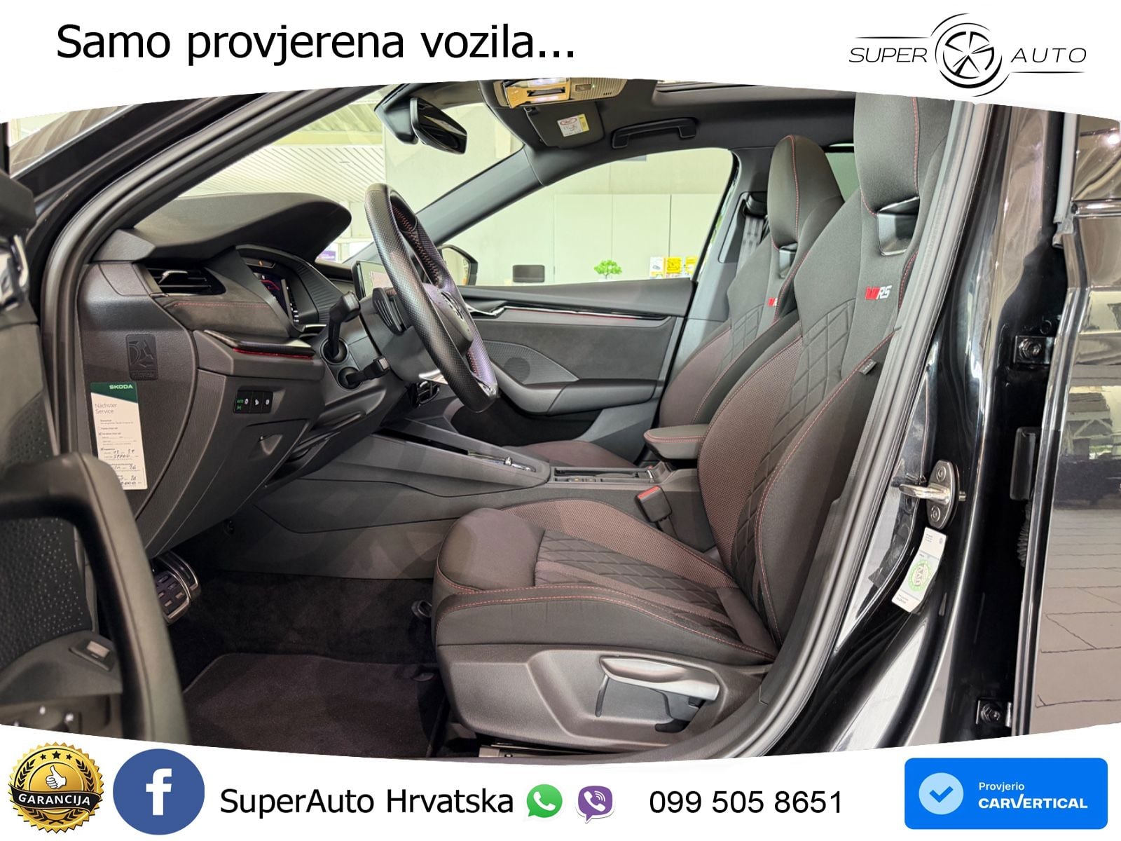 Škoda Octavia Combi RS 2.0 TDI (200 KS) DSG LED+GR SJED+ACC