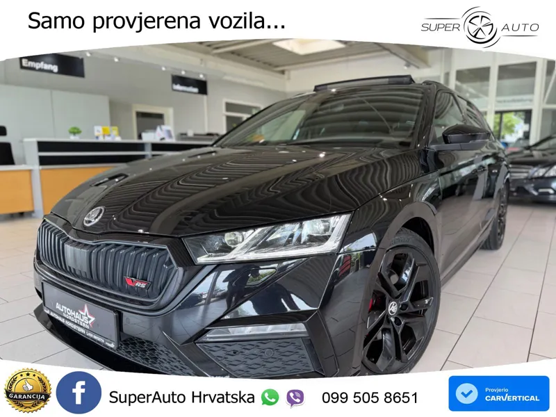 Škoda Octavia Combi RS 2.0 TDI (200 KS) DSG LED+GR SJED+ACC